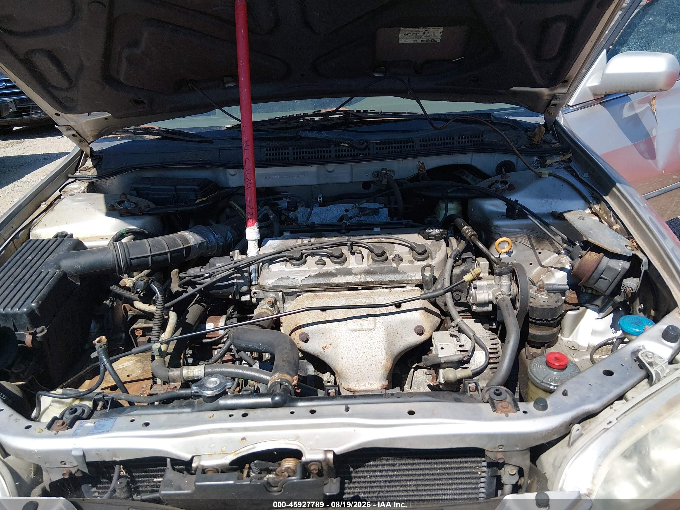 1998 Honda Accord Lx Silver vin: 1HGCG5640WA144572