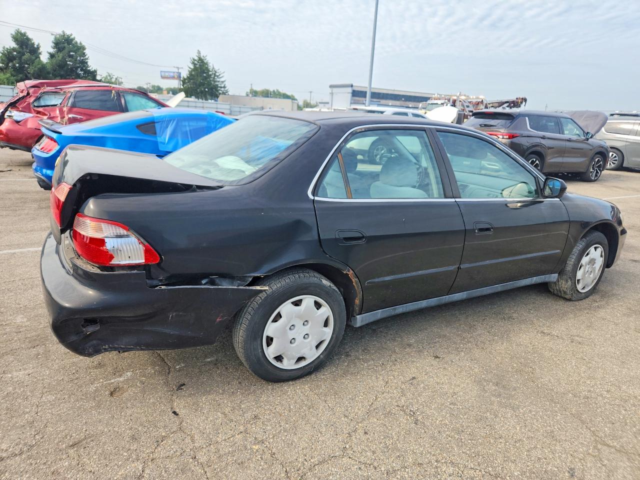 2000 Honda Accord Lx Черный vin: 1HGCG5640YA033801