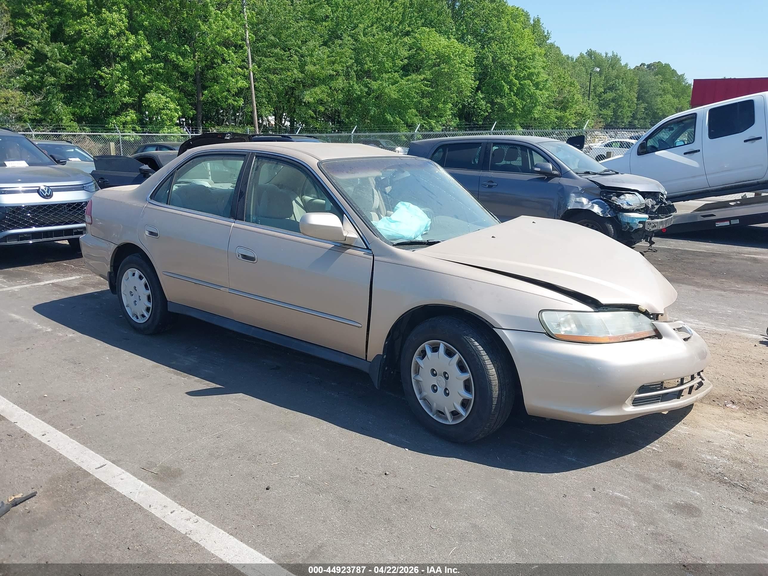 2002 Honda Accord 2.3 Lx Gold vin: 1HGCG56412A026380