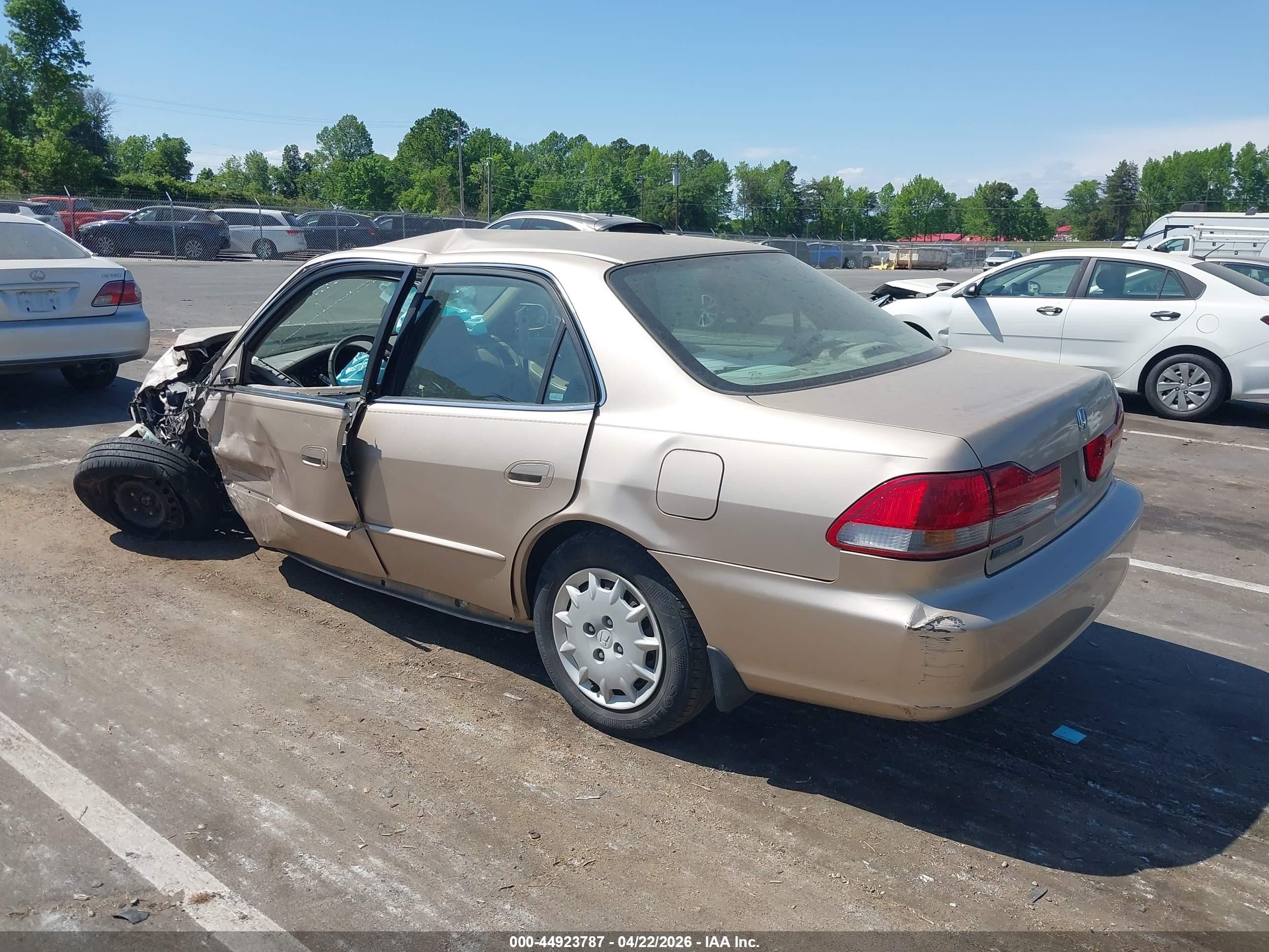2002 Honda Accord 2.3 Lx Gold vin: 1HGCG56412A026380