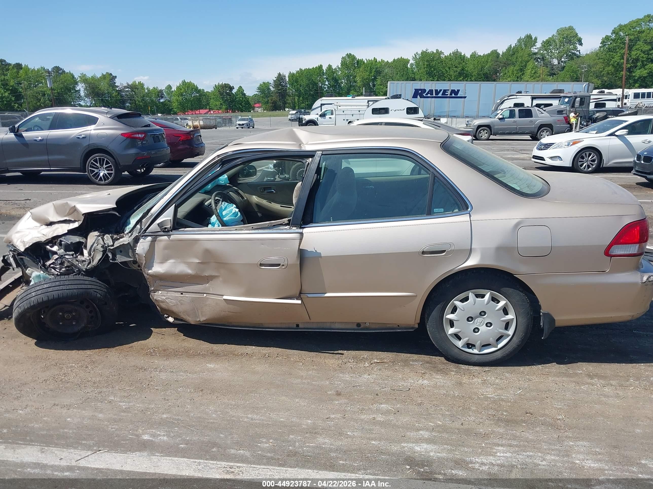 2002 Honda Accord 2.3 Lx Gold vin: 1HGCG56412A026380