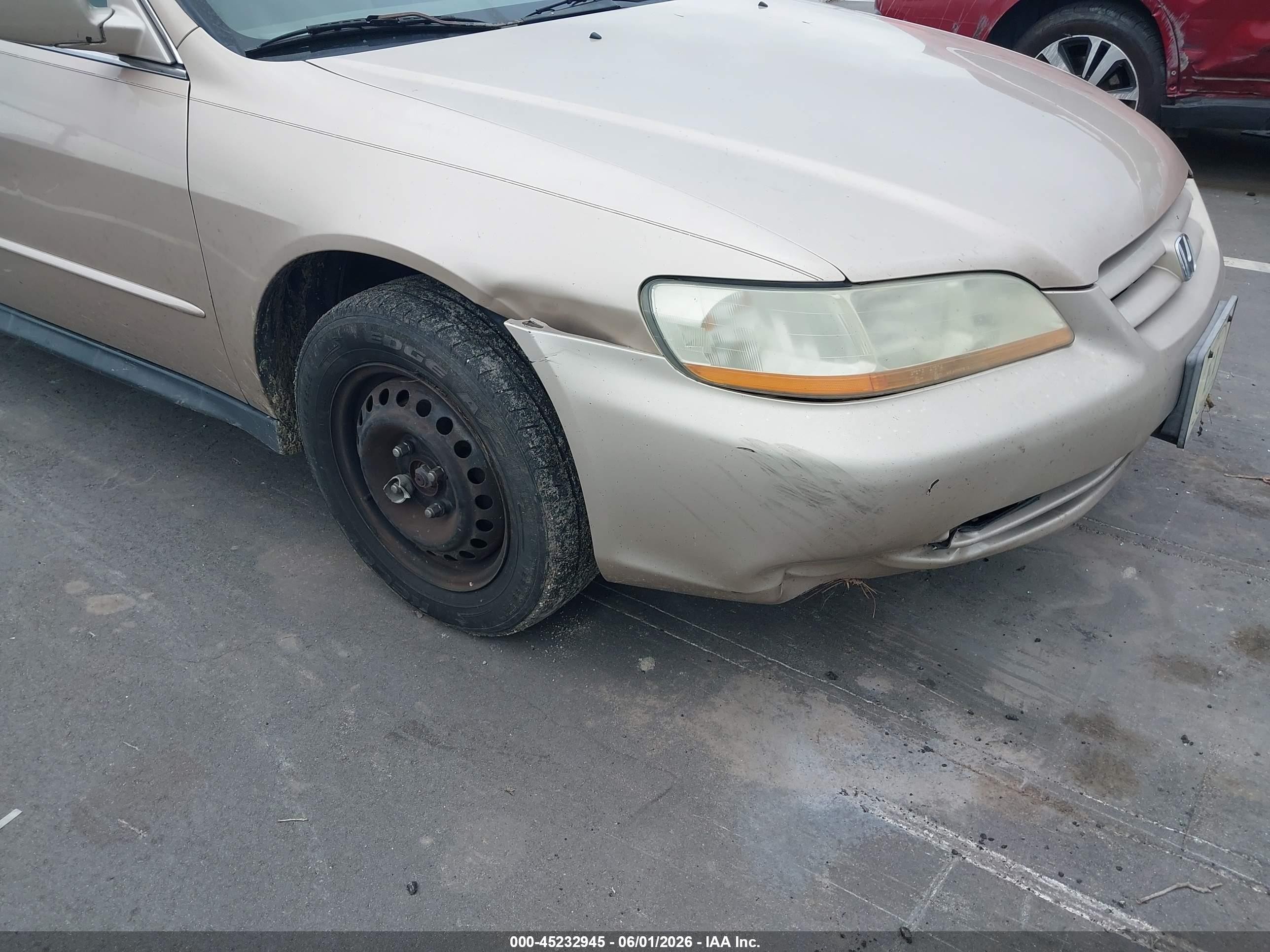2002 Honda Accord 2.3 Lx Champagne vin: 1HGCG56412A029571