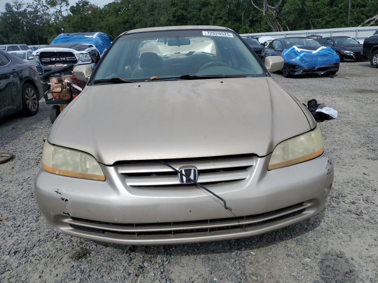 2002 Honda Accord Lx Tan vin: 1HGCG56412A110750