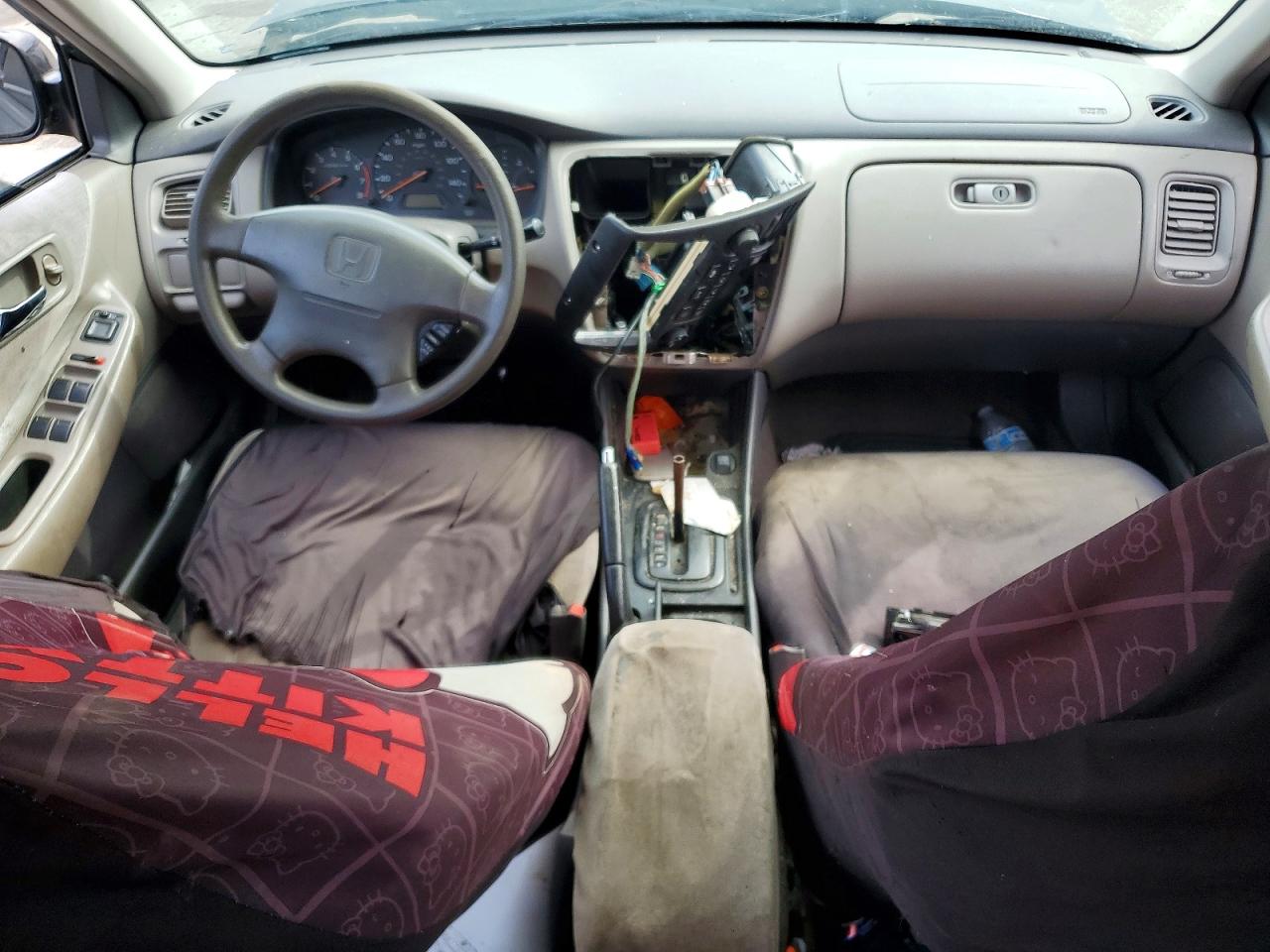 1998 Honda Accord Lx Black vin: 1HGCG5641WA072071