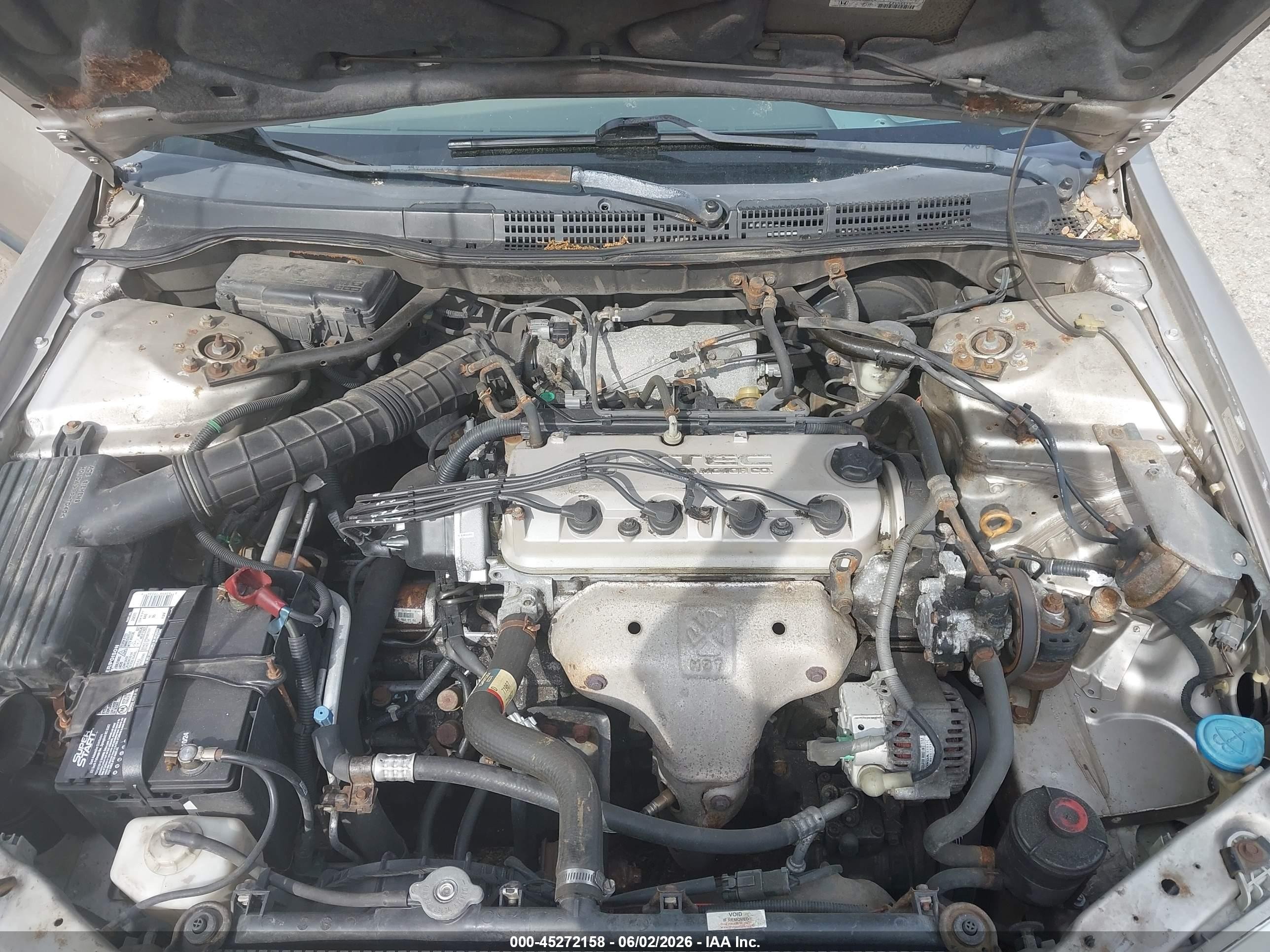 1998 Honda Accord Lx Champagne vin: 1HGCG5641WA241330