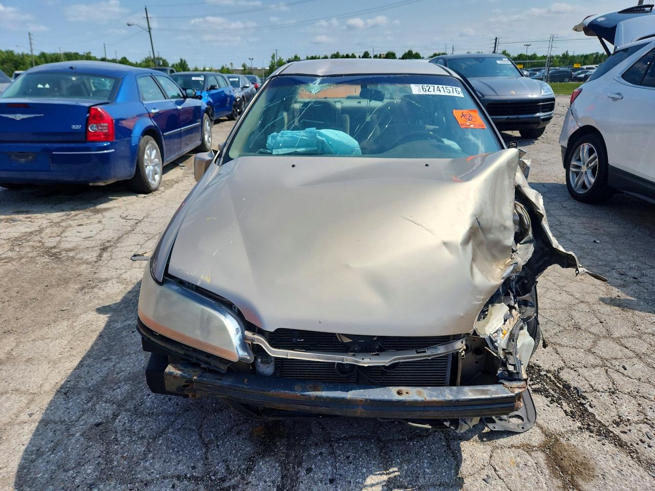2000 Honda Accord Lx Gold vin: 1HGCG5641YA060652