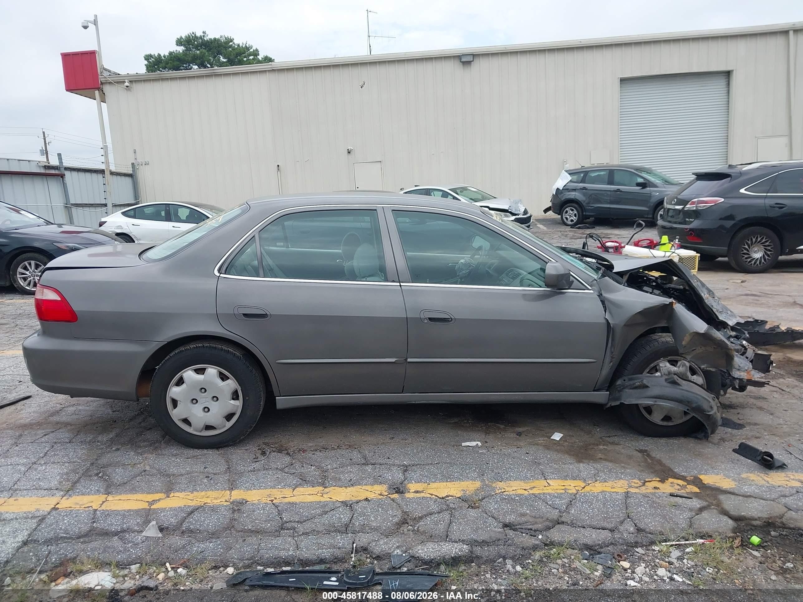 1999 Honda Accord Lx Gray vin: 1HGCG5642XA126592