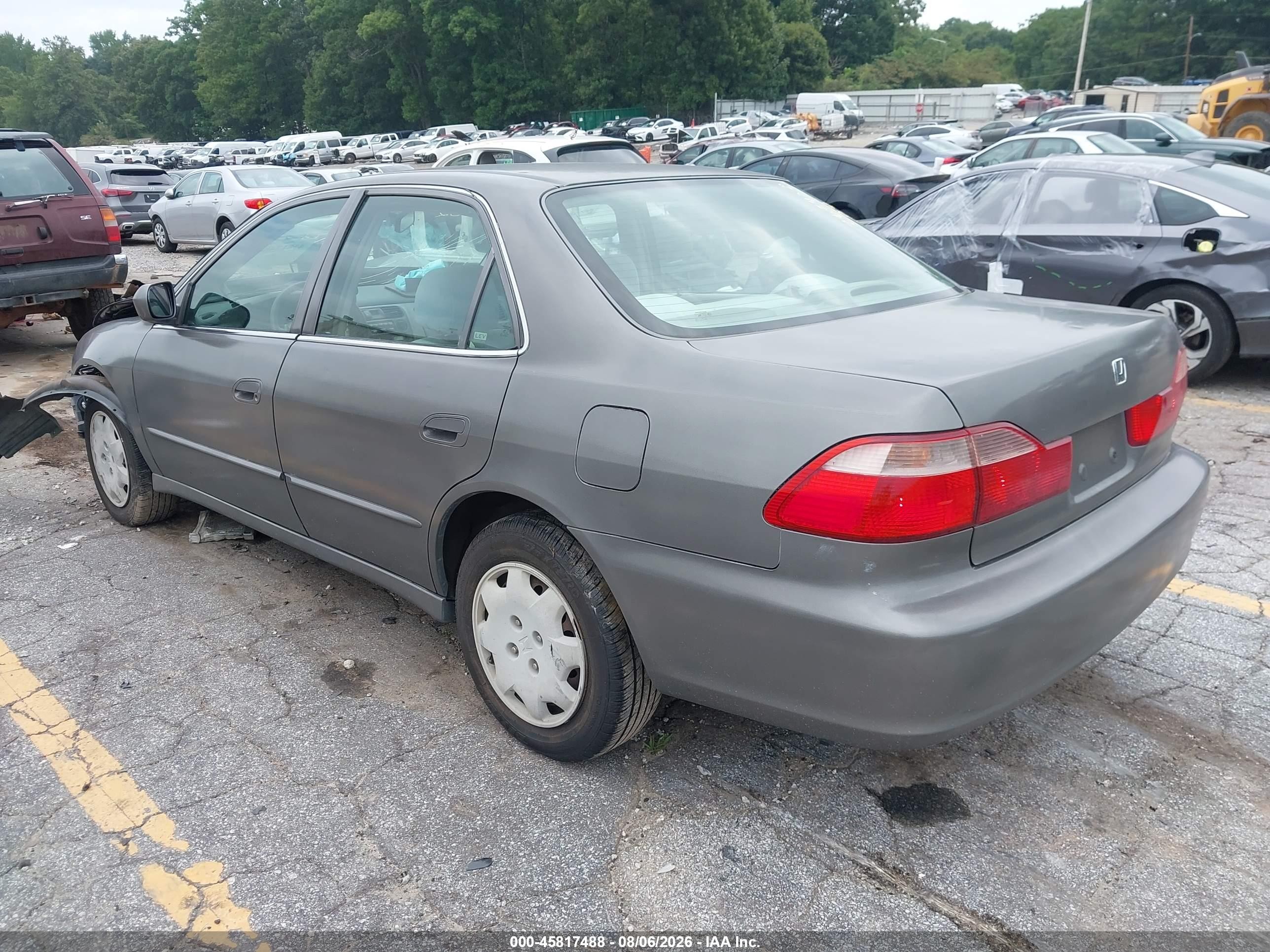 1999 Honda Accord Lx Gray vin: 1HGCG5642XA126592