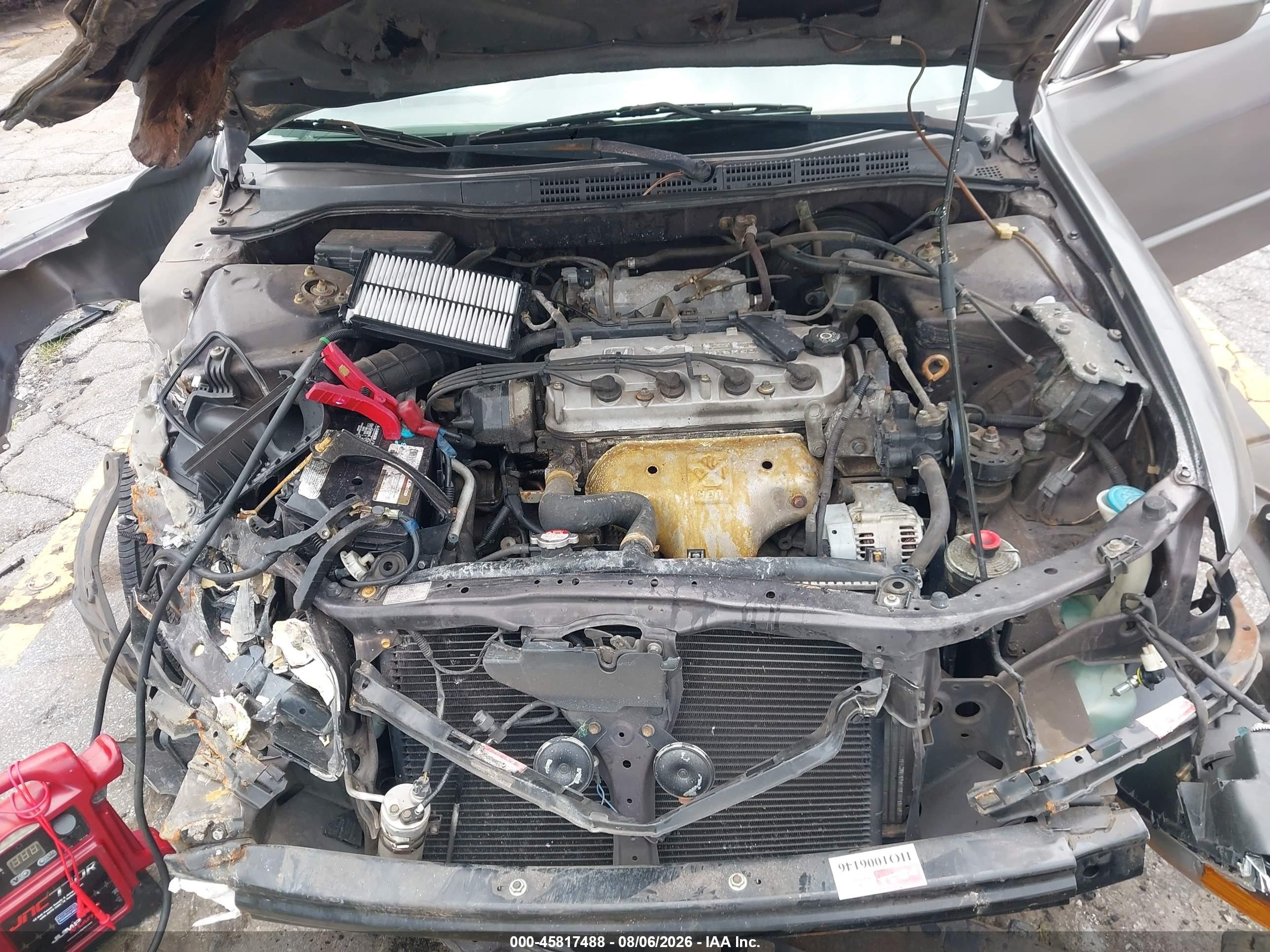 1999 Honda Accord Lx Gray vin: 1HGCG5642XA126592