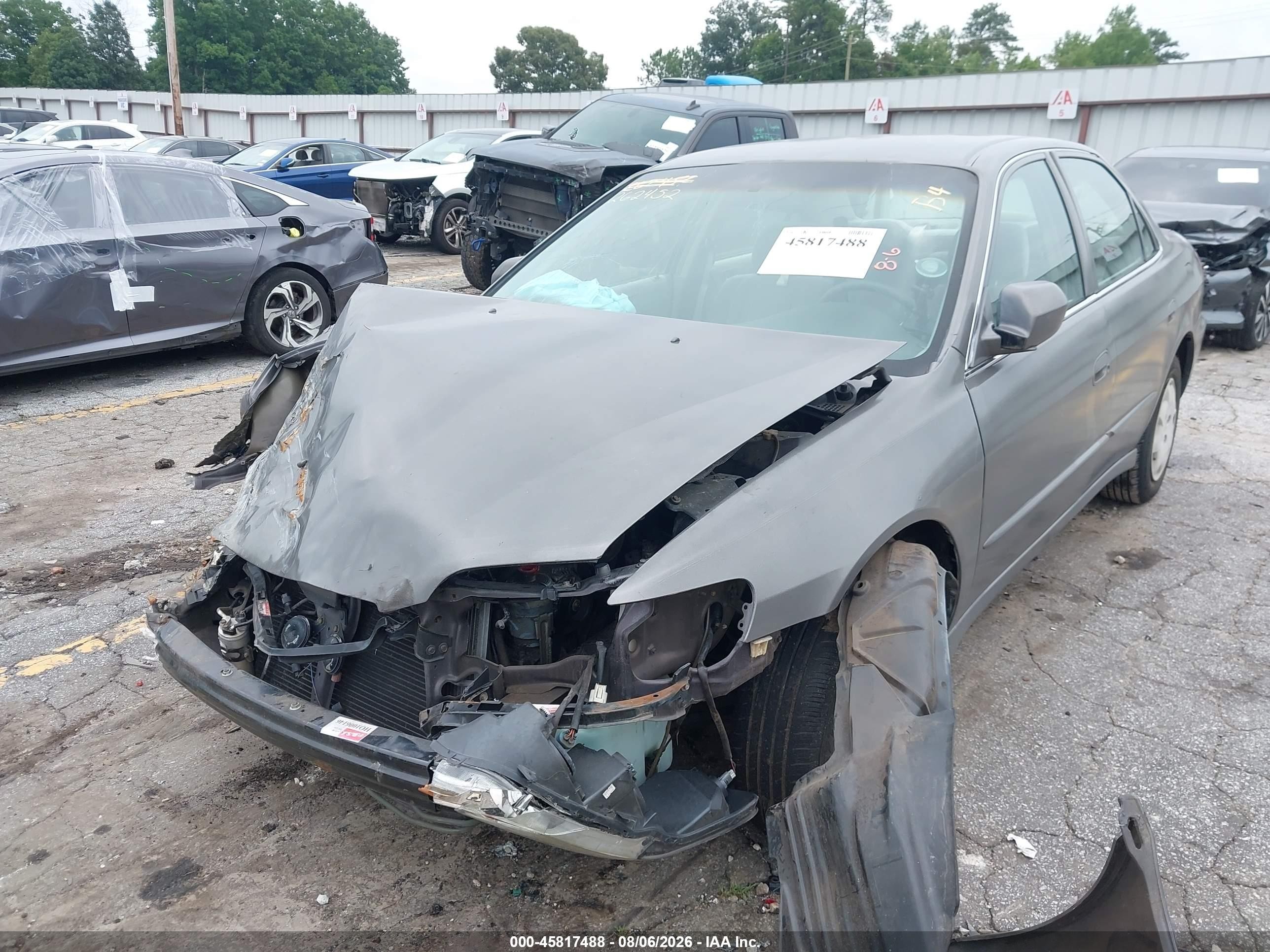 1999 Honda Accord Lx Gray vin: 1HGCG5642XA126592