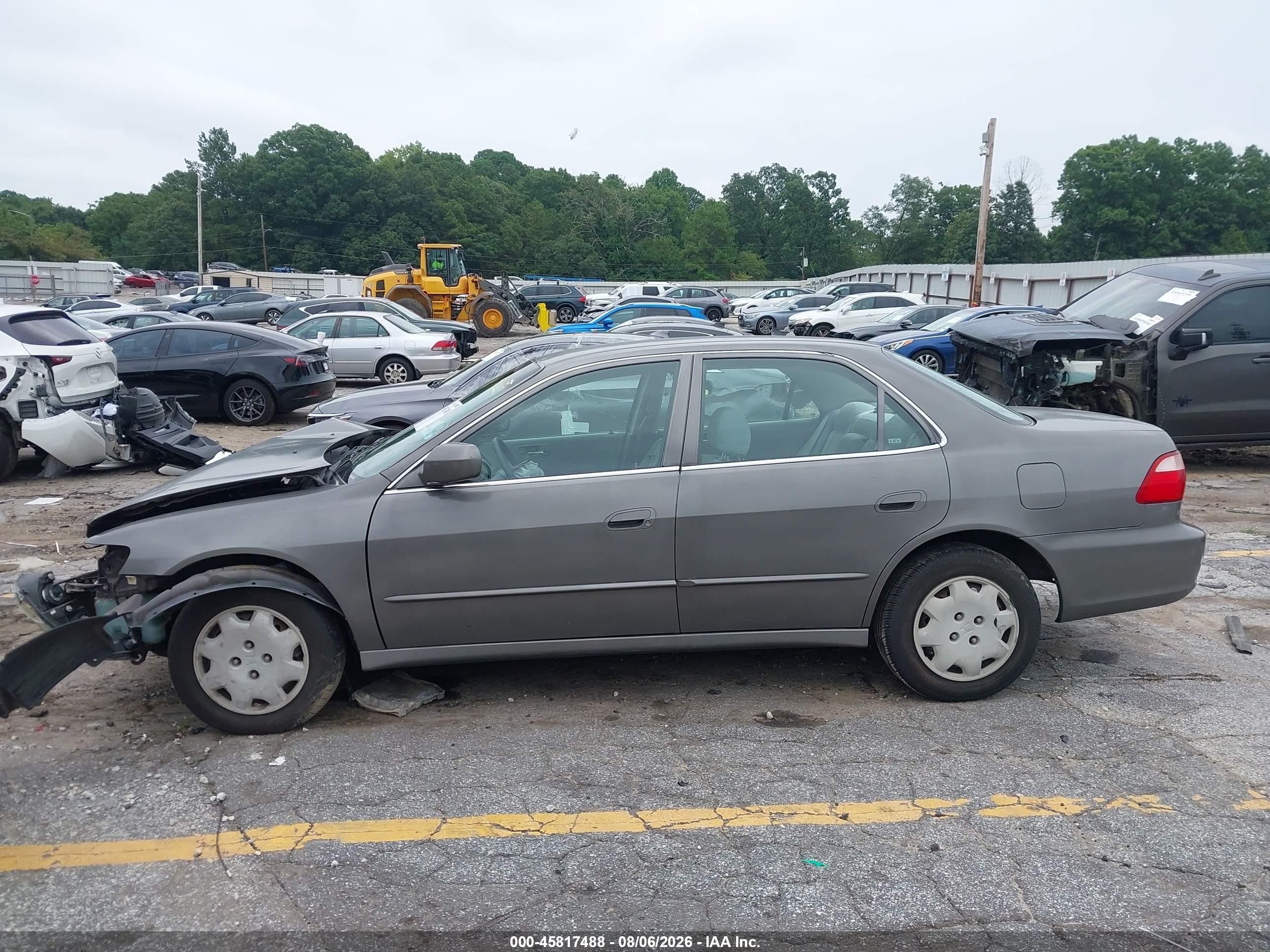1999 Honda Accord Lx Gray vin: 1HGCG5642XA126592