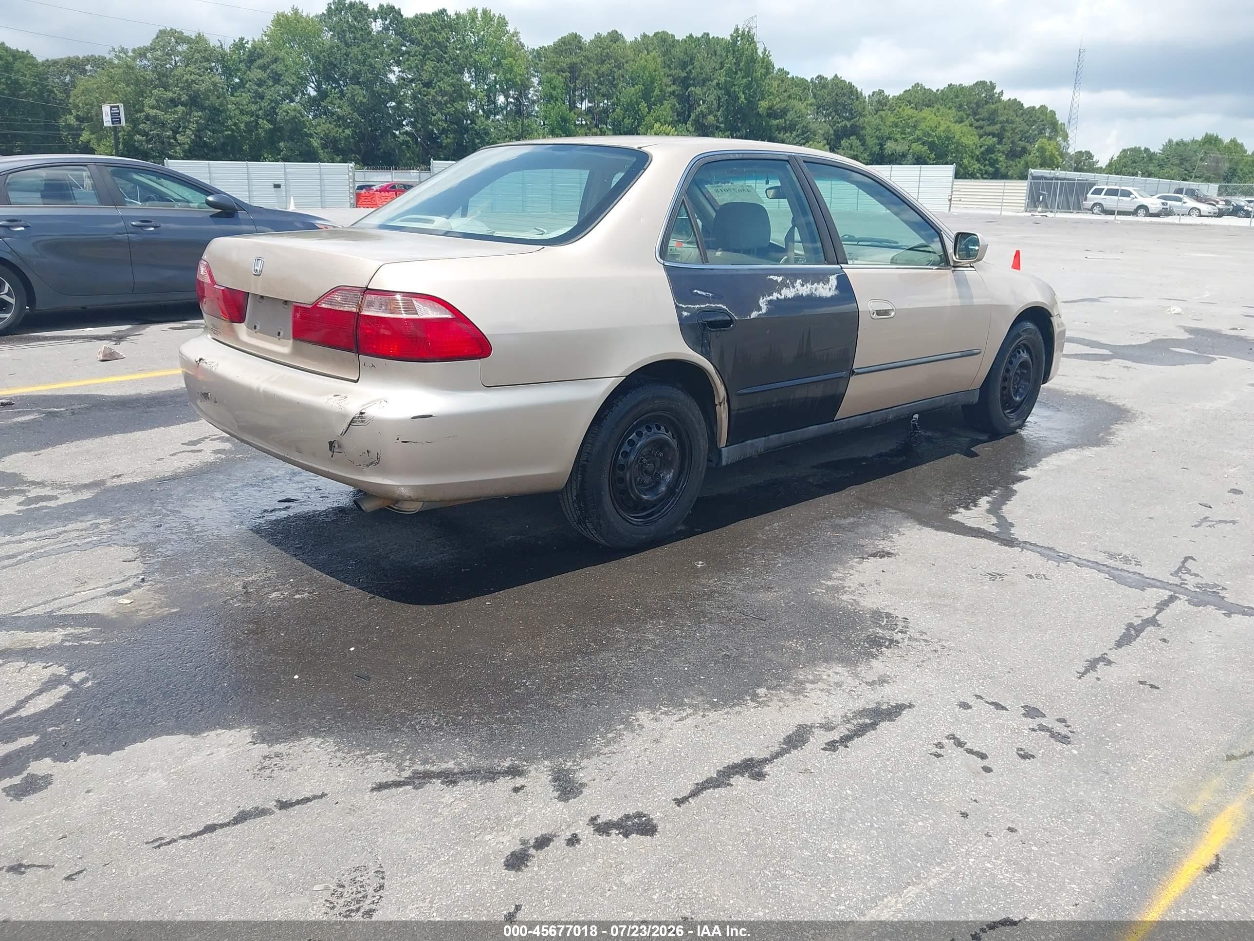 2000 Honda Accord 2.3 Lx Tan vin: 1HGCG5642YA147962