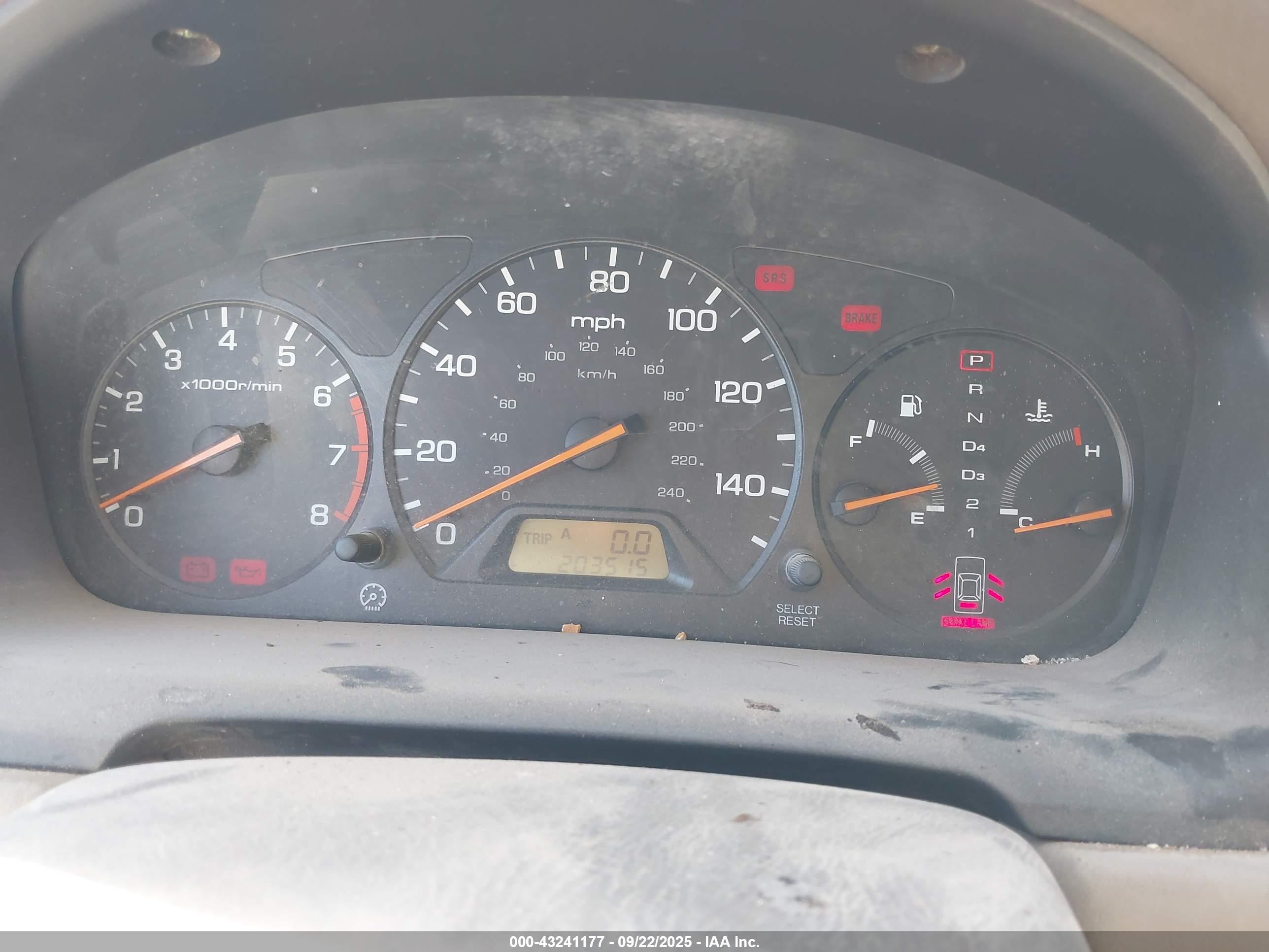 2001 Honda Accord 2.3 Lx Gold vin: 1HGCG56431A138385