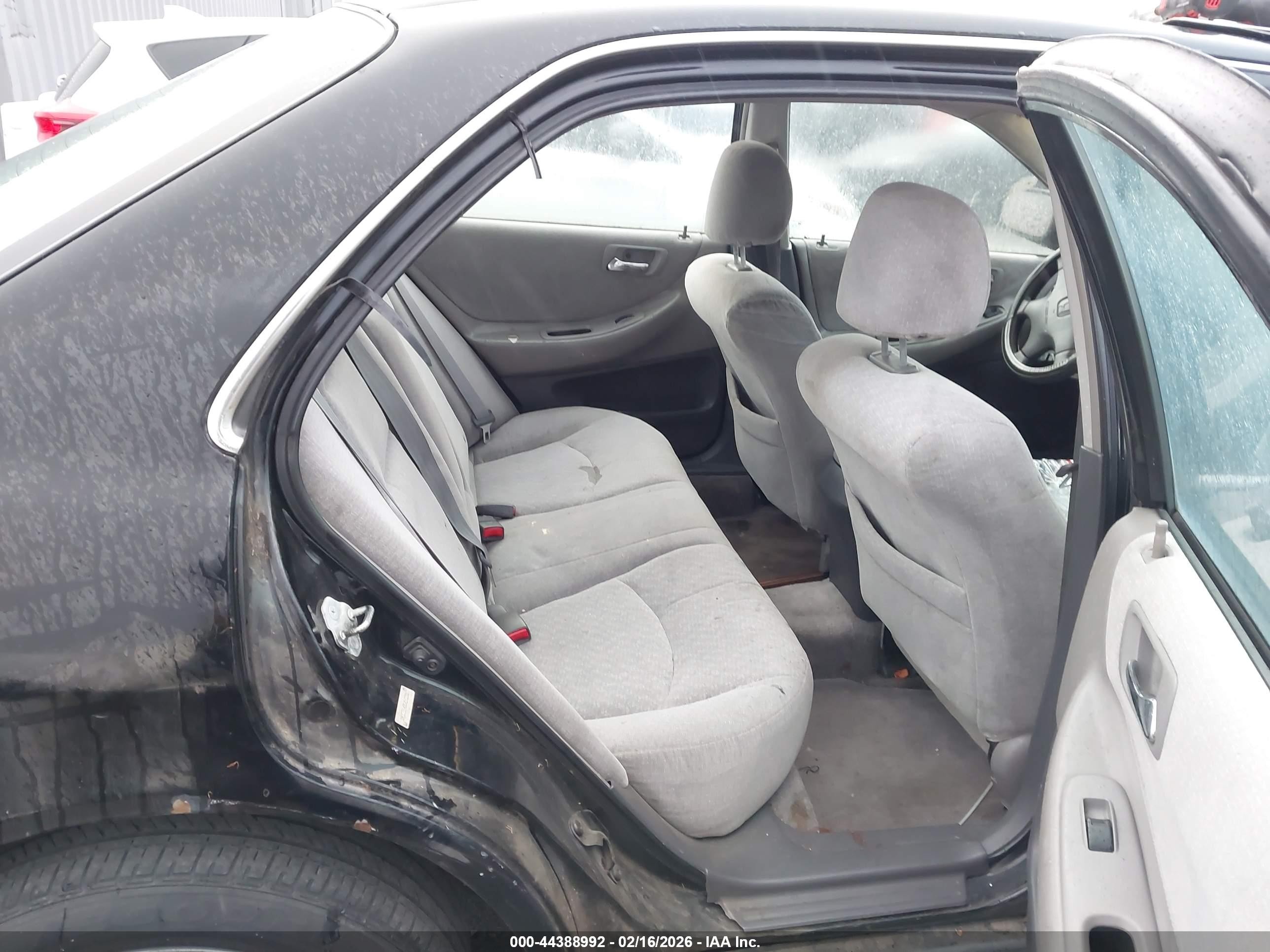 2001 Honda Accord 2.3 Lx Black vin: 1HGCG56431A142291