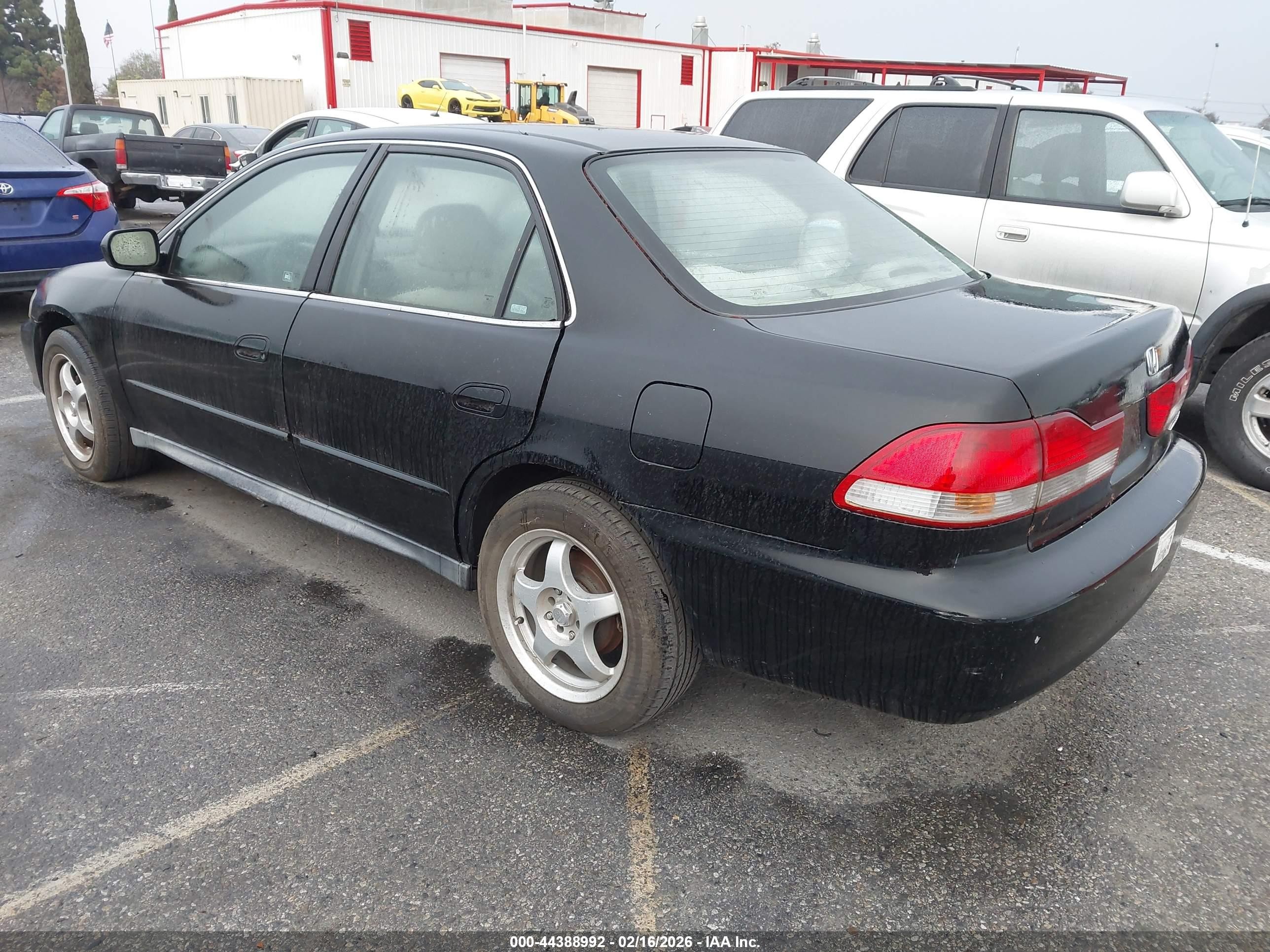 2001 Honda Accord 2.3 Lx Black vin: 1HGCG56431A142291