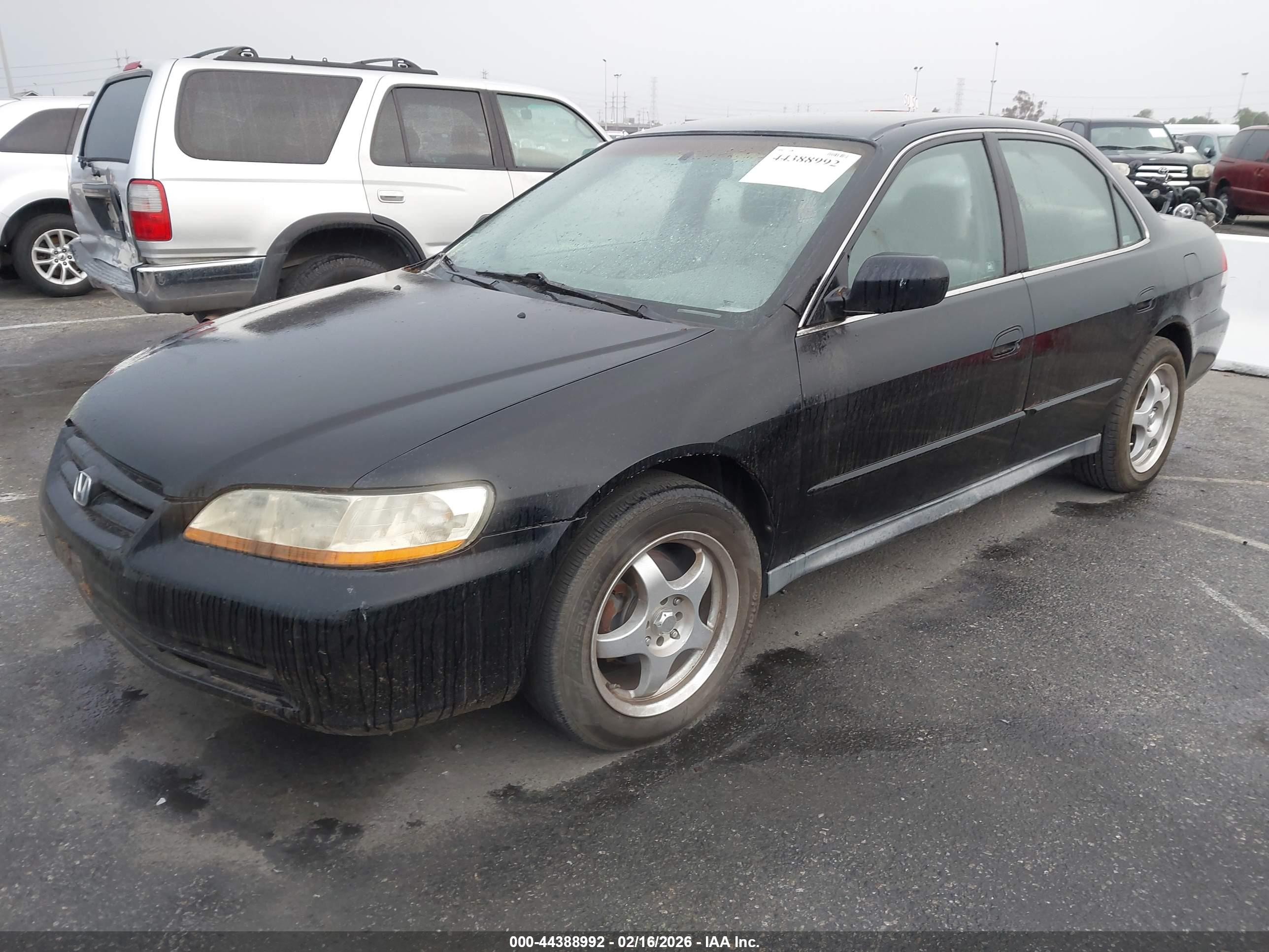 2001 Honda Accord 2.3 Lx Black vin: 1HGCG56431A142291