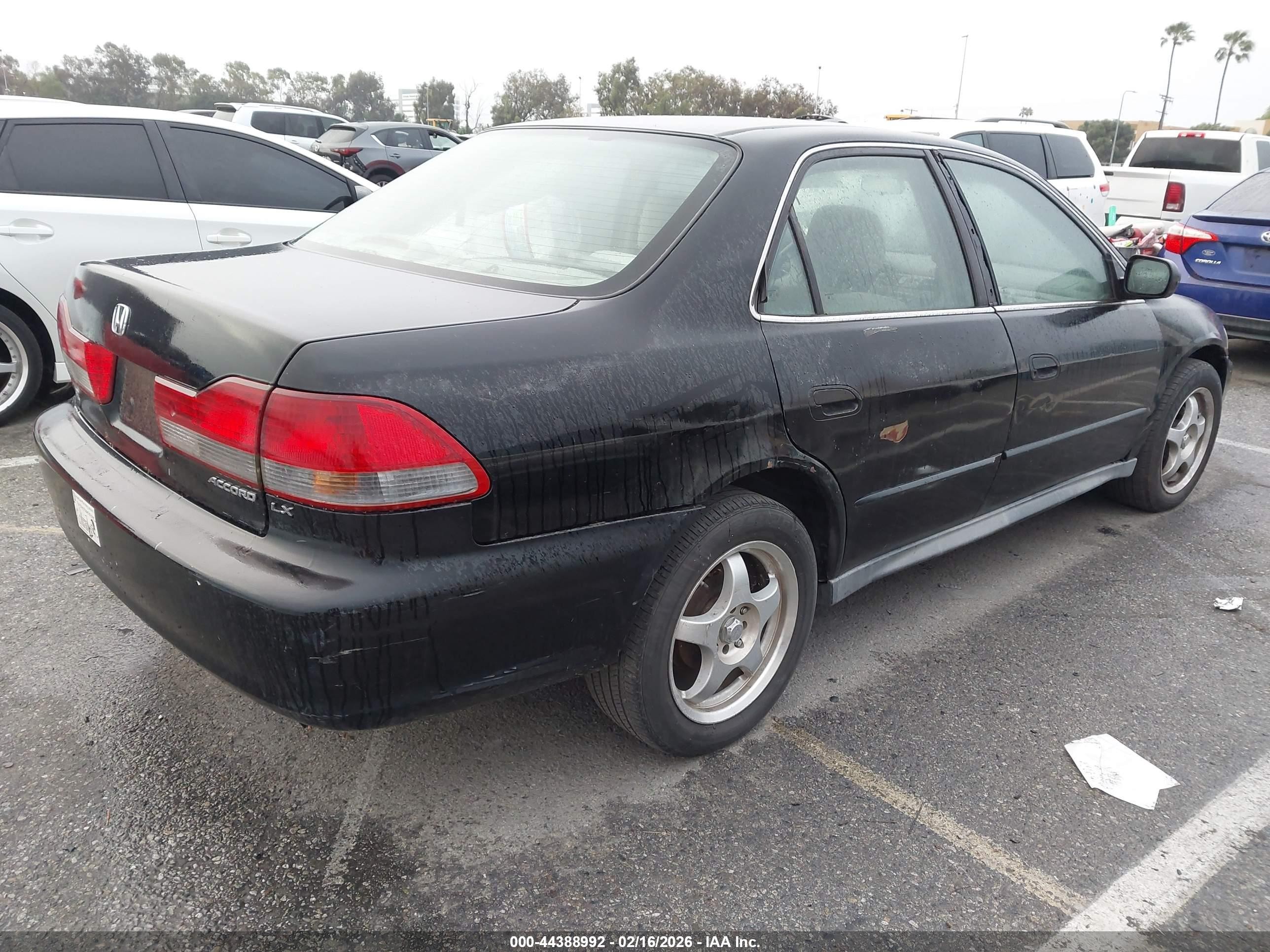 2001 Honda Accord 2.3 Lx Black vin: 1HGCG56431A142291