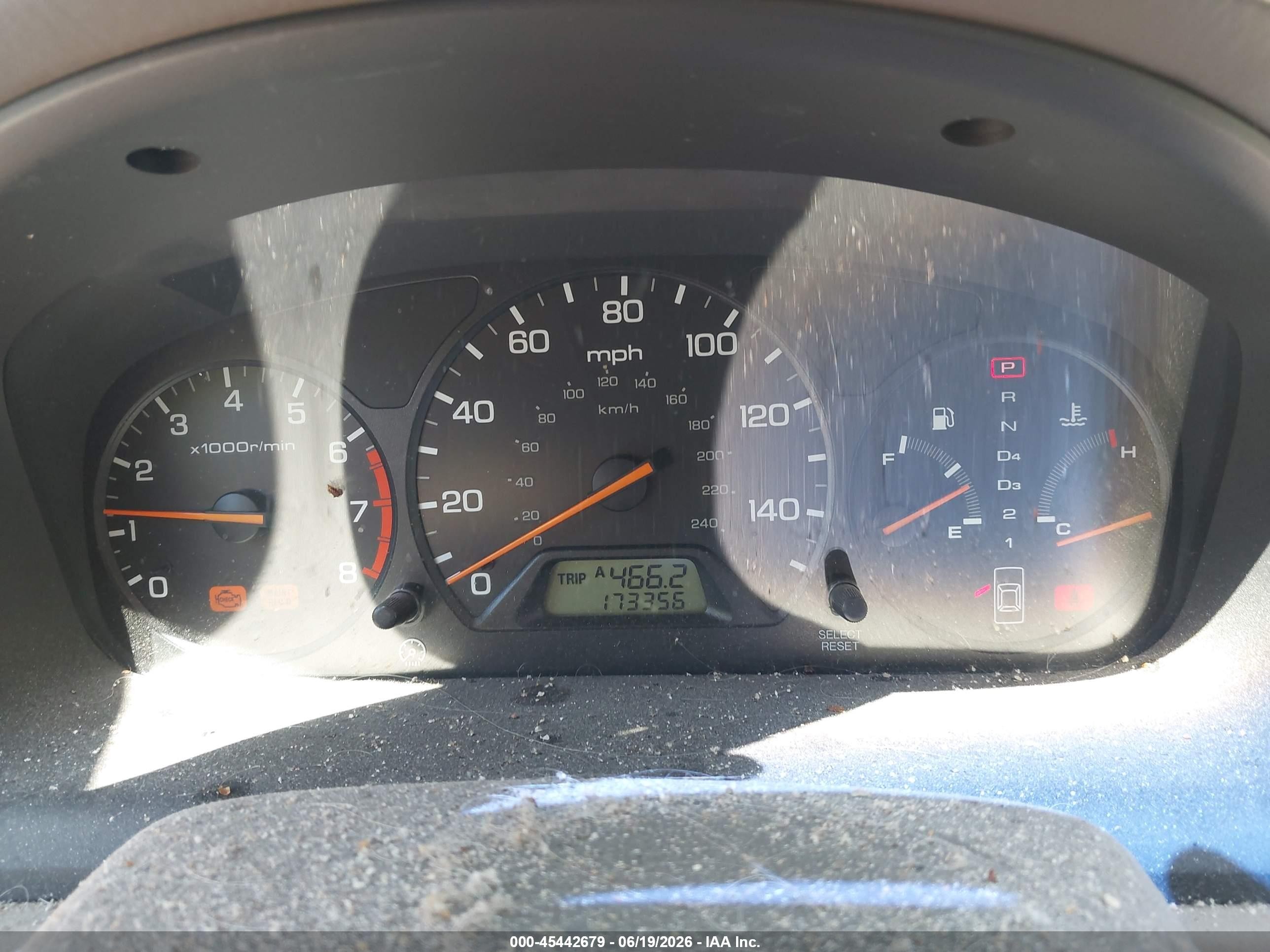 2002 Honda Accord 2.3 Lx Желто-коричневый vin: 1HGCG56432A110488