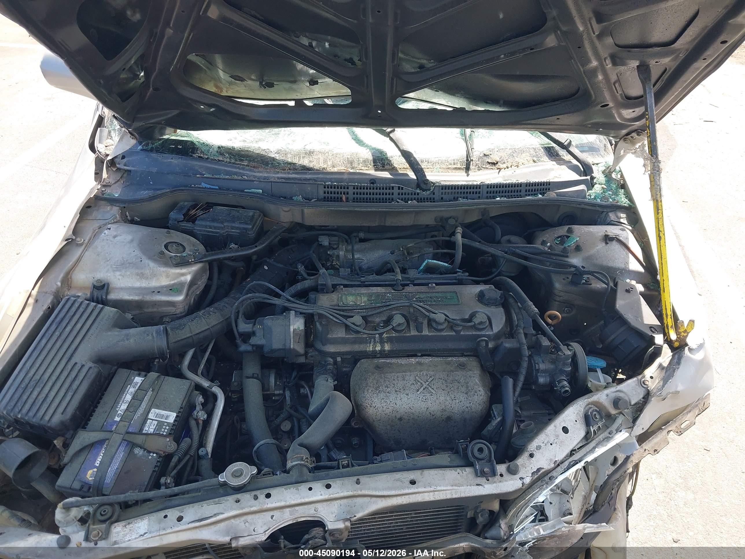 1998 Honda Accord Lx Silver vin: 1HGCG5643WA040173