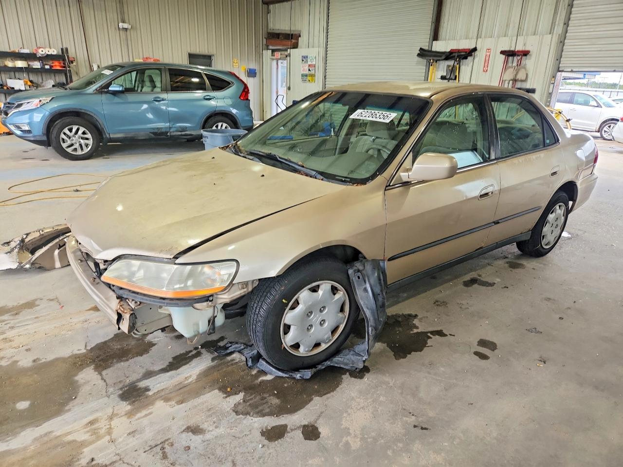2000 Honda Accord Lx Cream vin: 1HGCG5643YA058725