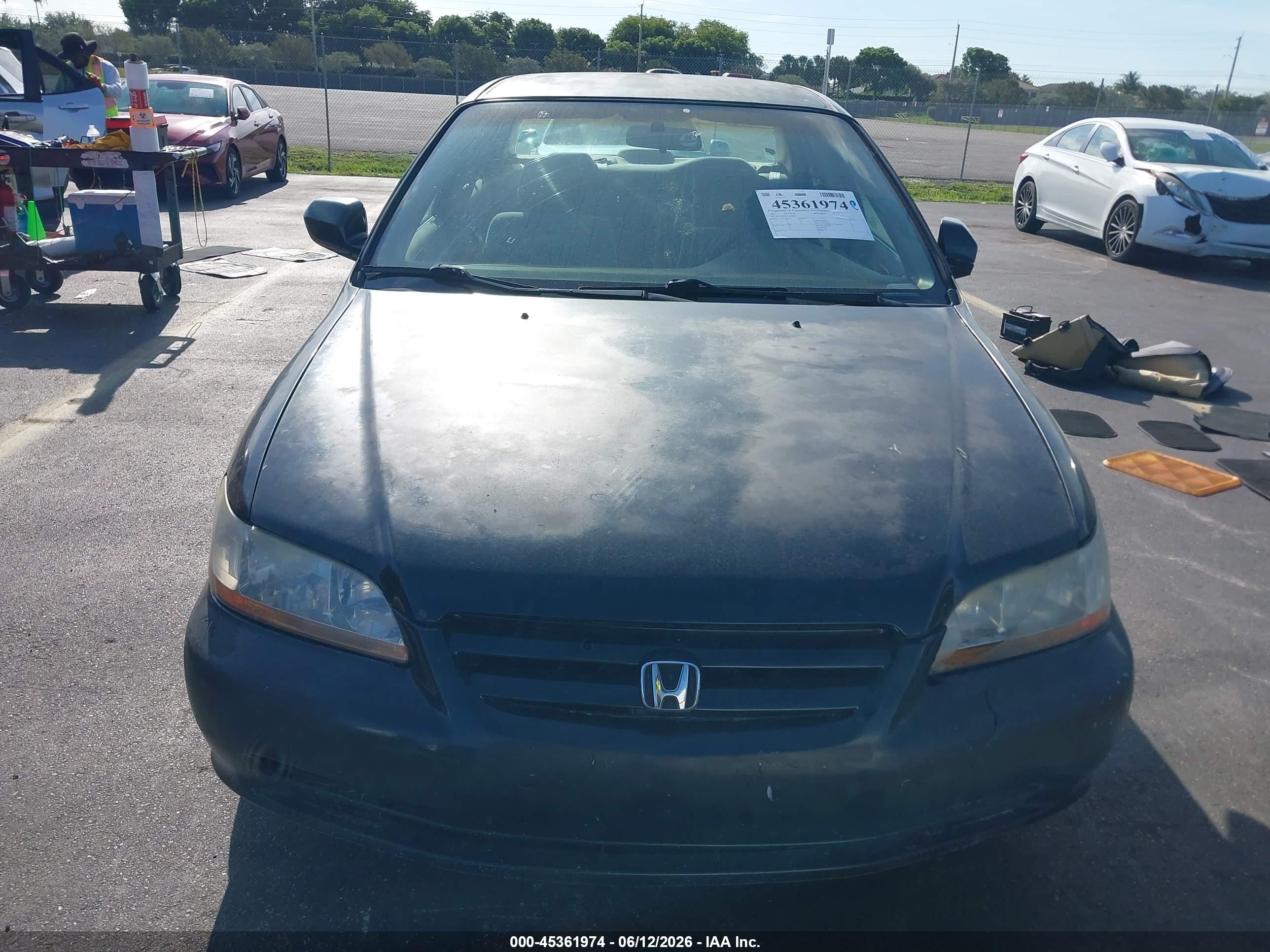 2001 Honda Accord 2.3 Lx Green vin: 1HGCG56441A003853