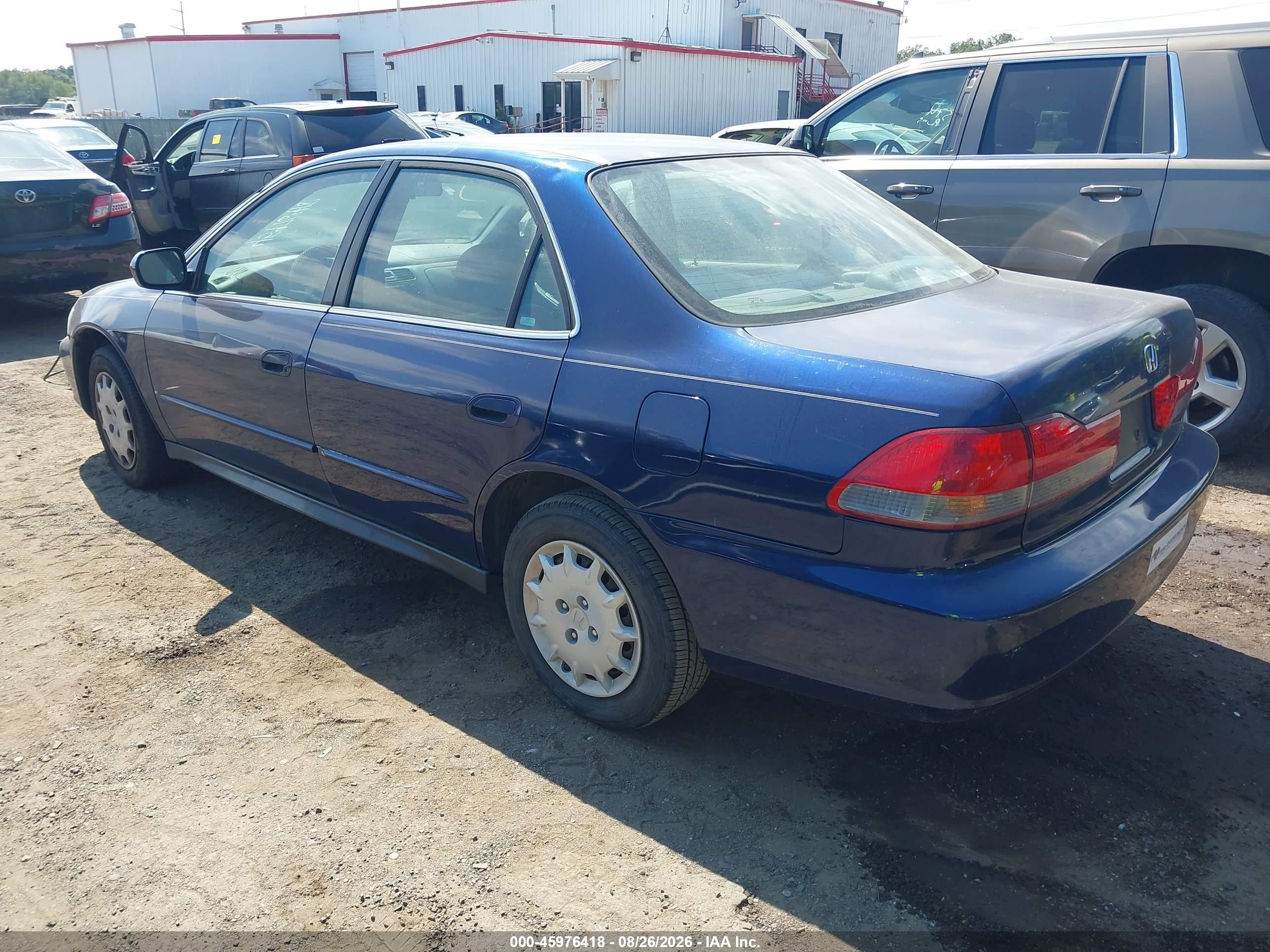 2001 Honda Accord 2.3 Lx Blue vin: 1HGCG56441A028428