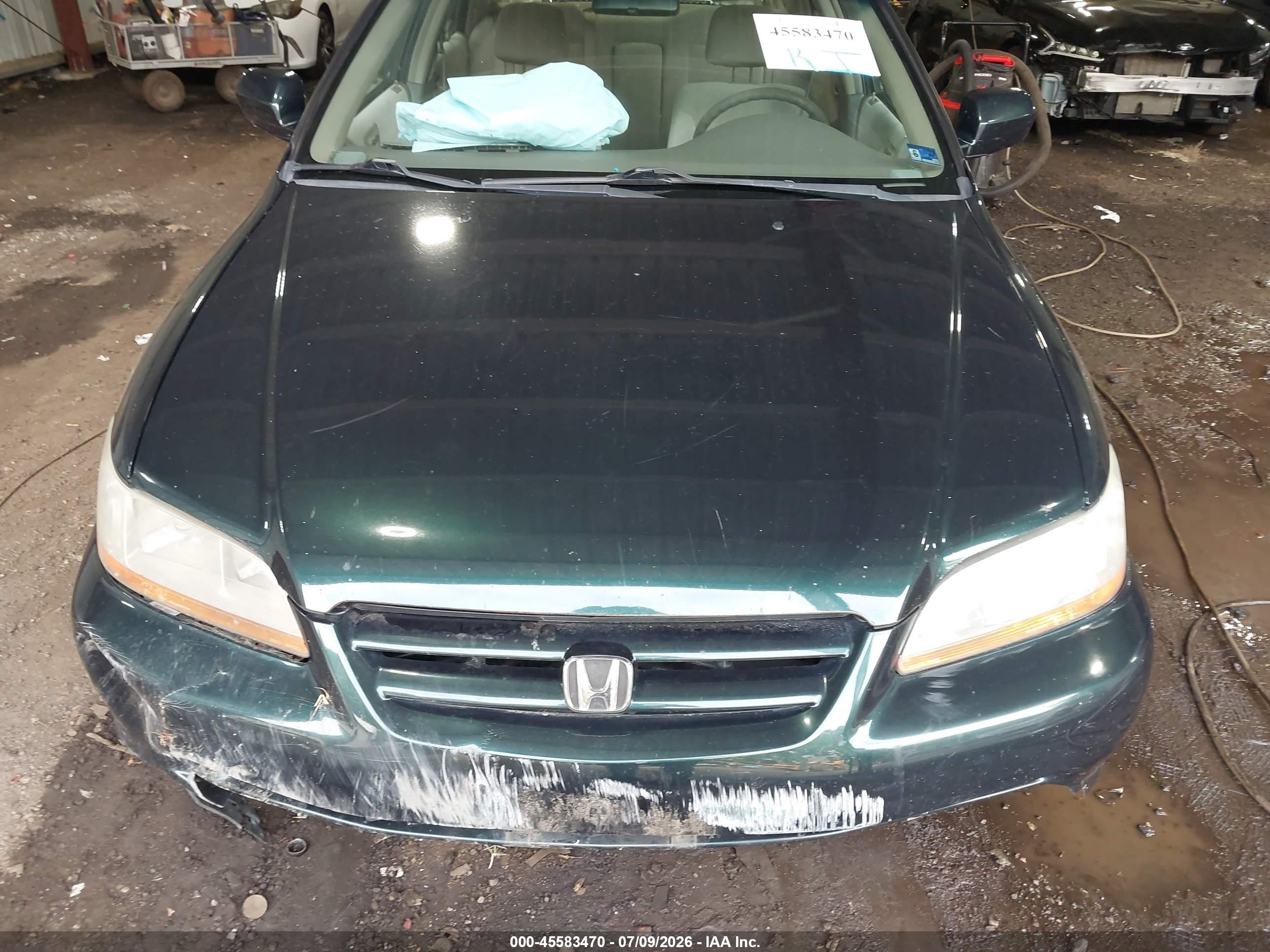 2001 Honda Accord 2.3 Lx Green vin: 1HGCG56441A090976
