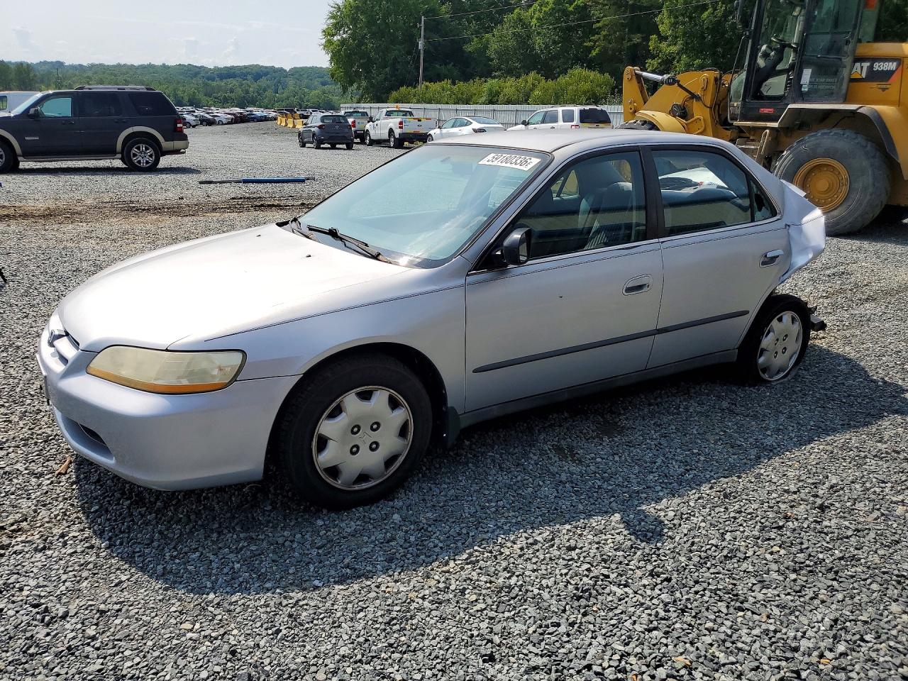 1998 Honda Accord Lx Silver vin: 1HGCG5644WA023334