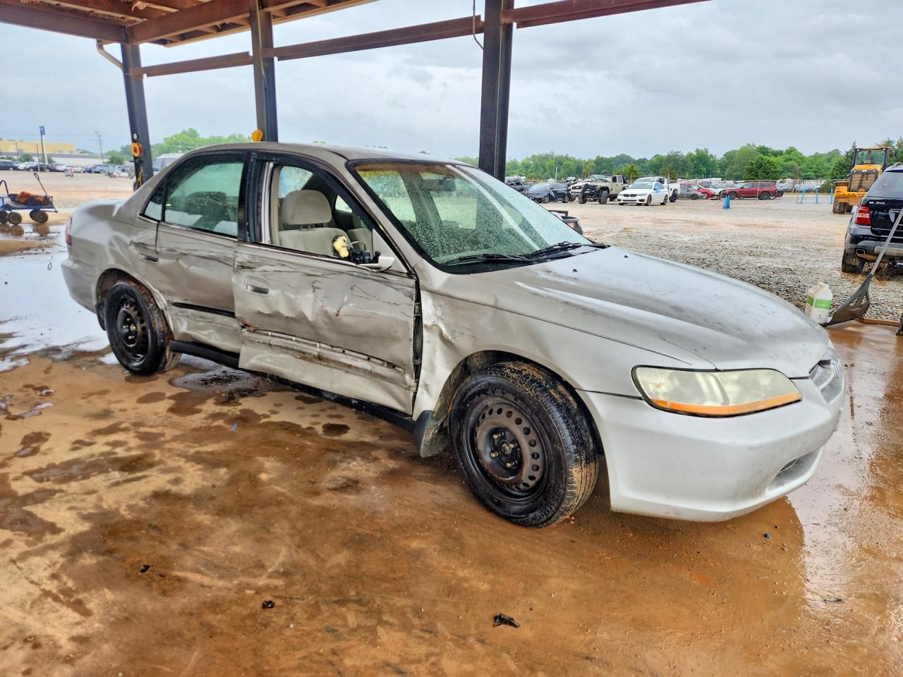 1999 Honda Accord Lx Gray vin: 1HGCG5644XA034478