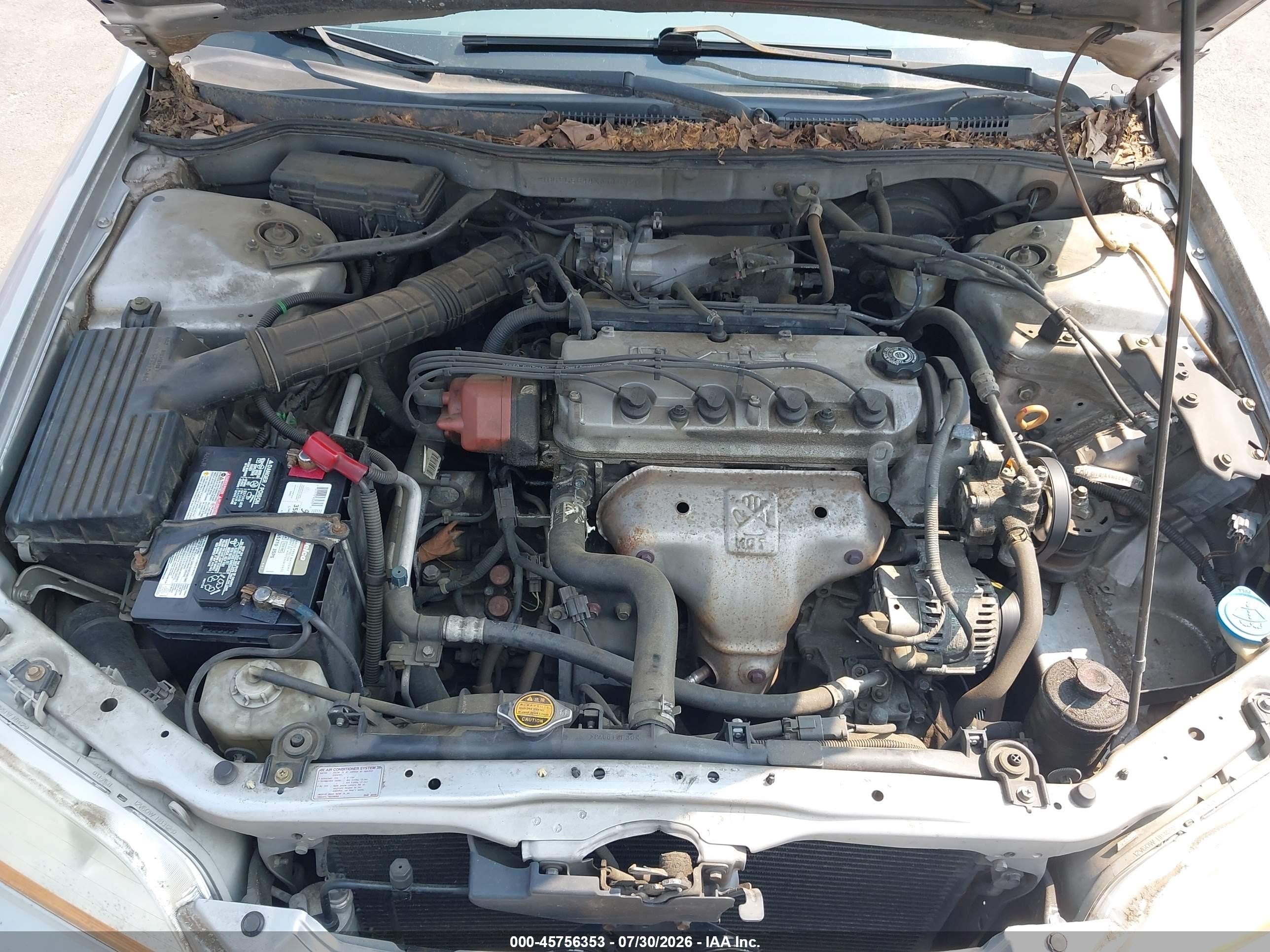 1999 Honda Accord Lx Silver vin: 1HGCG5644XA115920