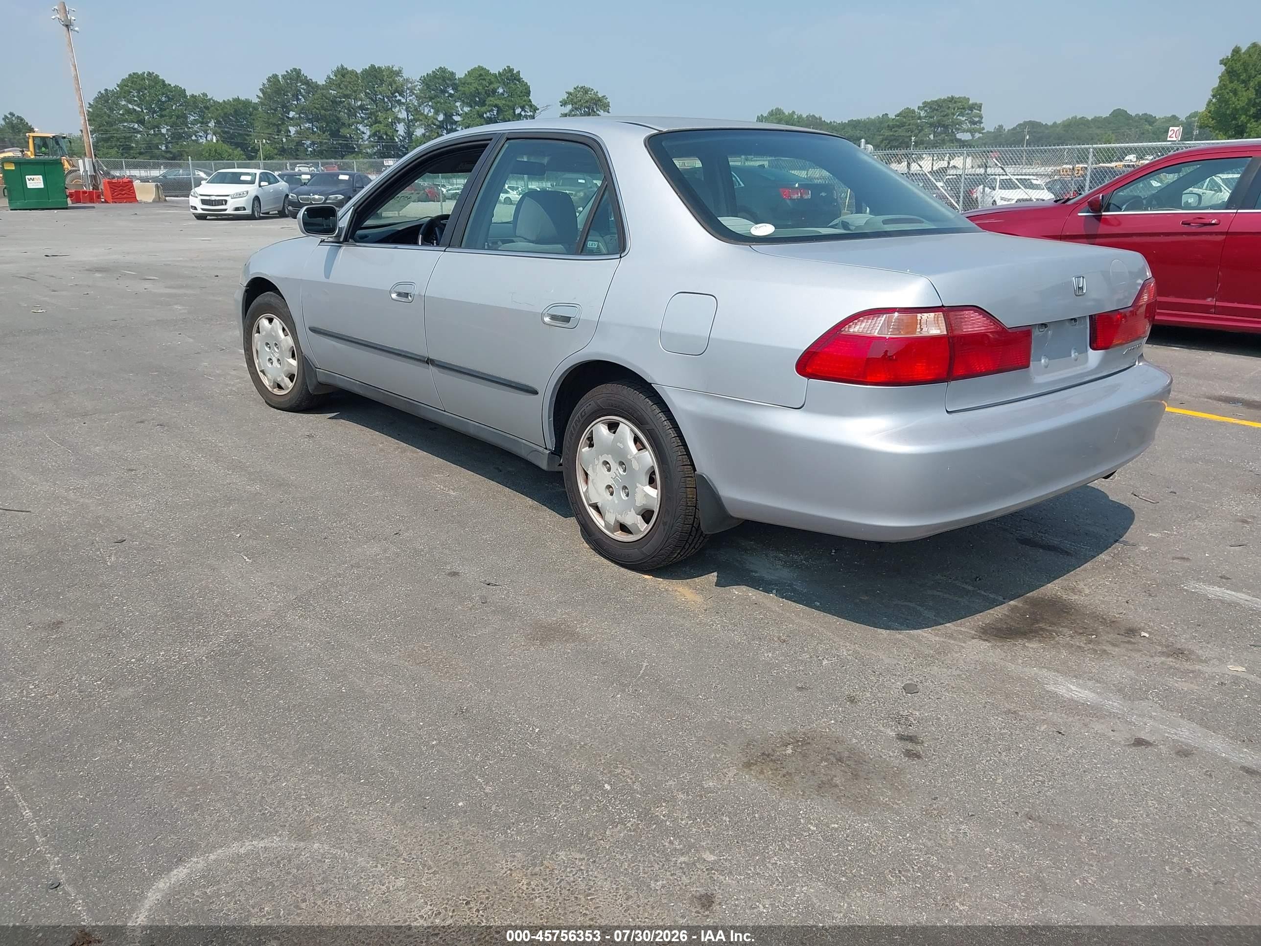 1999 Honda Accord Lx Silver vin: 1HGCG5644XA115920