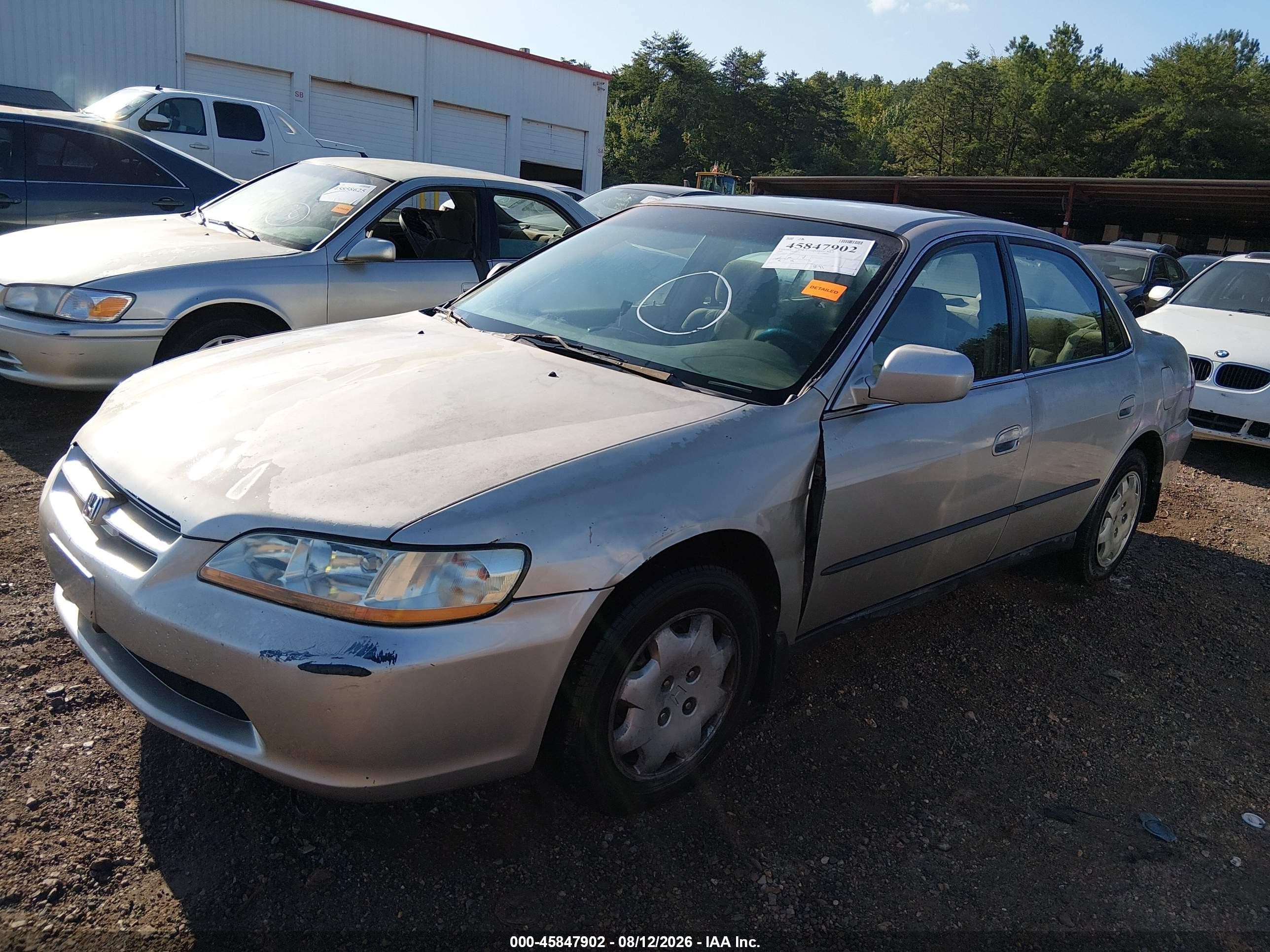 1999 Honda Accord Lx Желто-коричневый vin: 1HGCG5644XA163255
