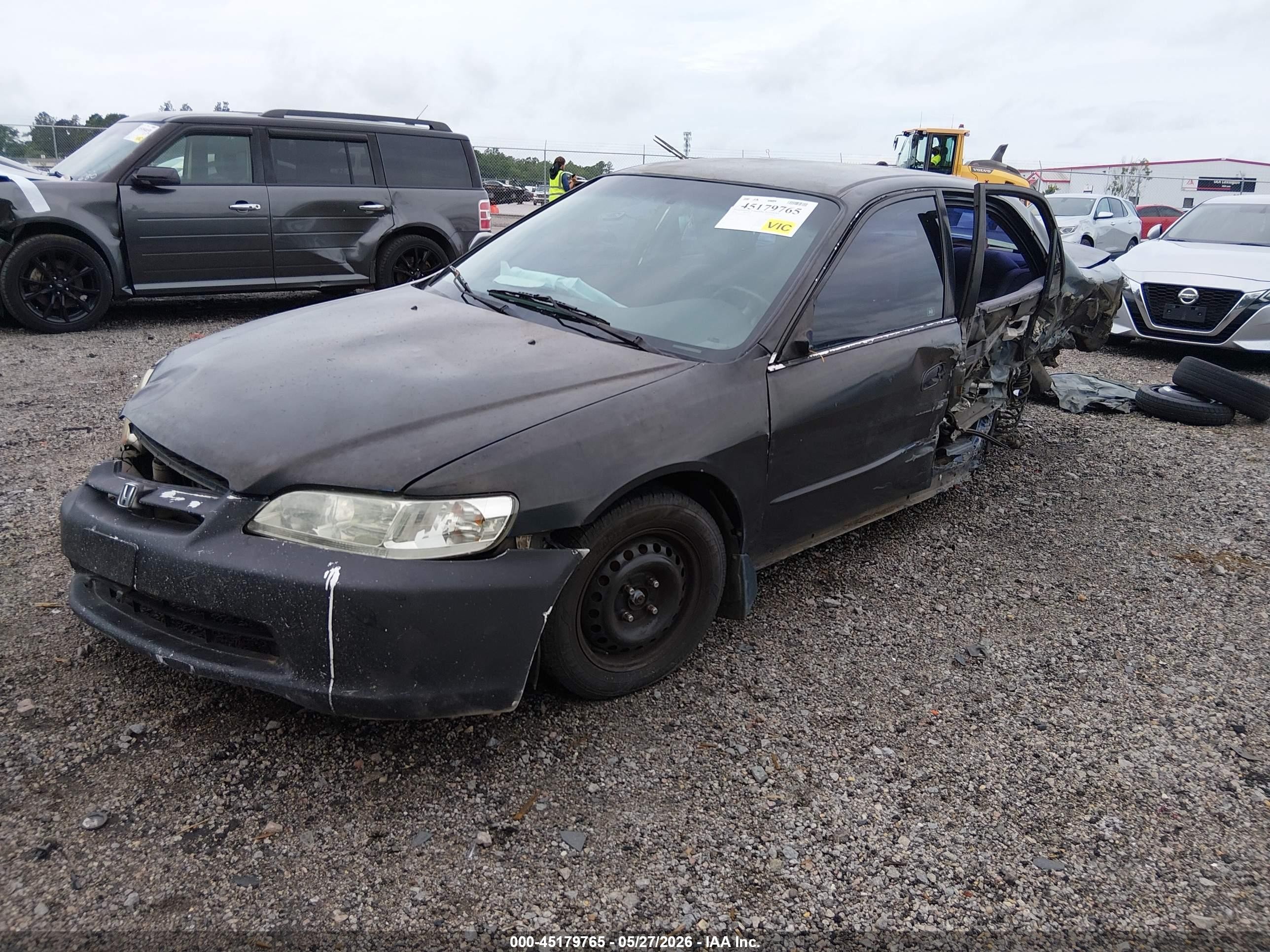 2001 Honda Accord 2.3 Lx Серый vin: 1HGCG56451A005580