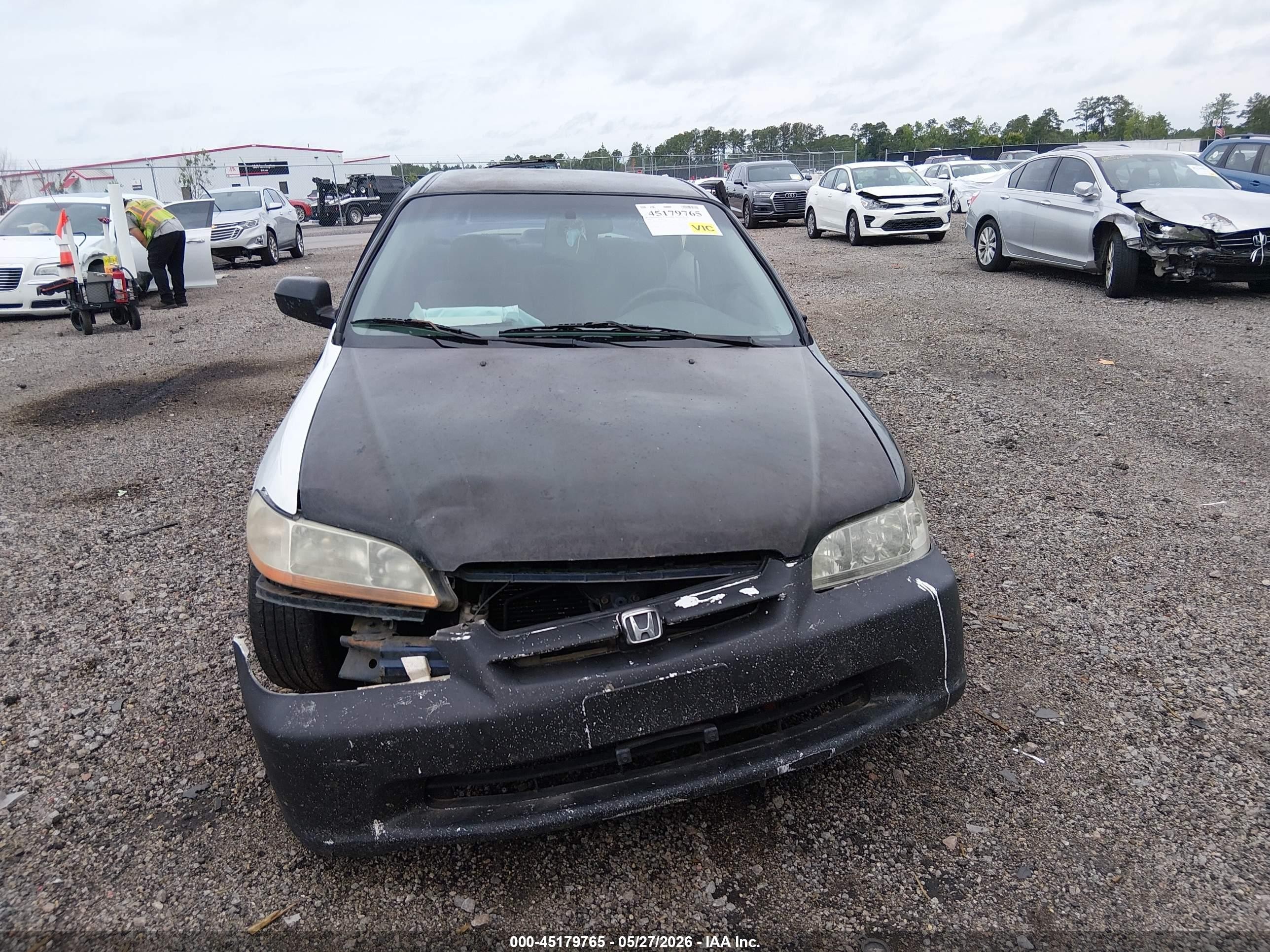 2001 Honda Accord 2.3 Lx Серый vin: 1HGCG56451A005580