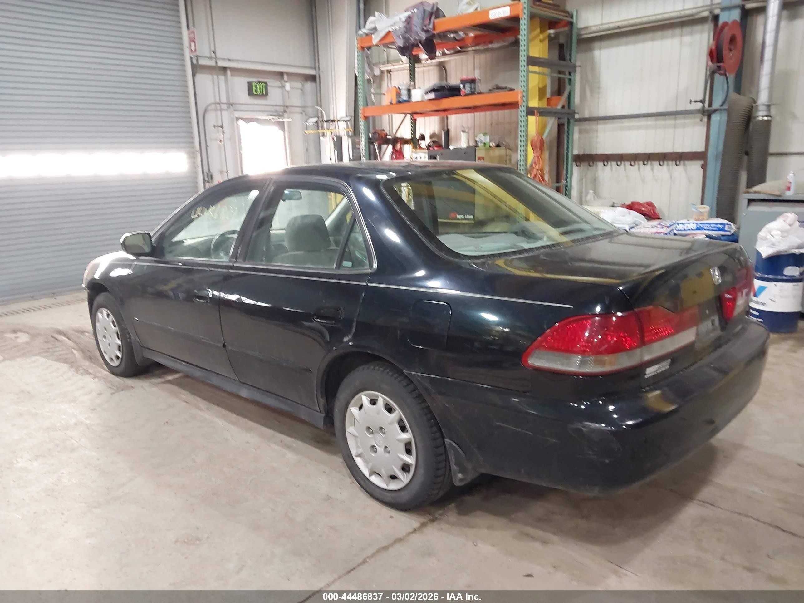 2002 Honda Accord 2.3 Lx Black vin: 1HGCG56452A003152