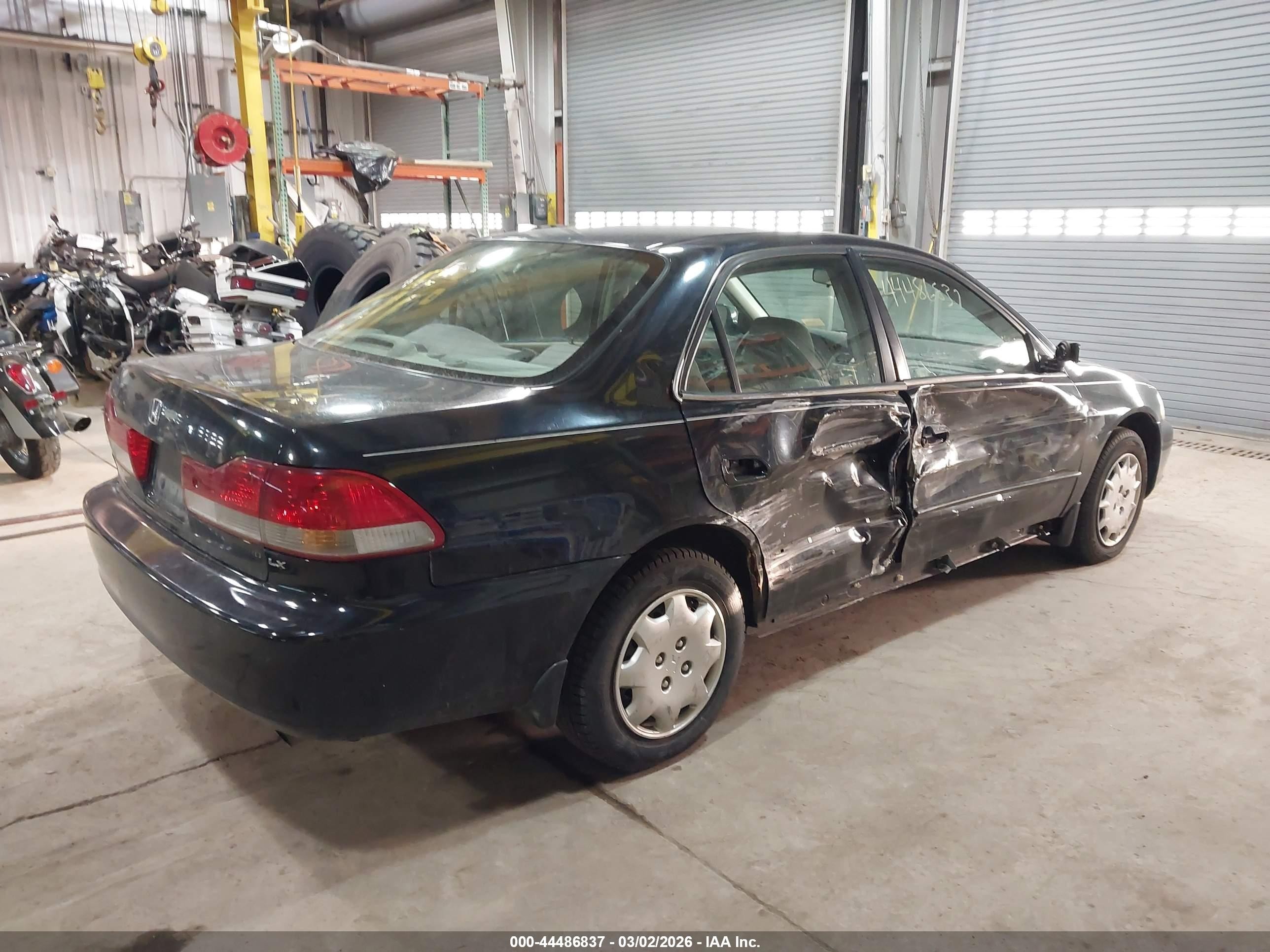 2002 Honda Accord 2.3 Lx Black vin: 1HGCG56452A003152
