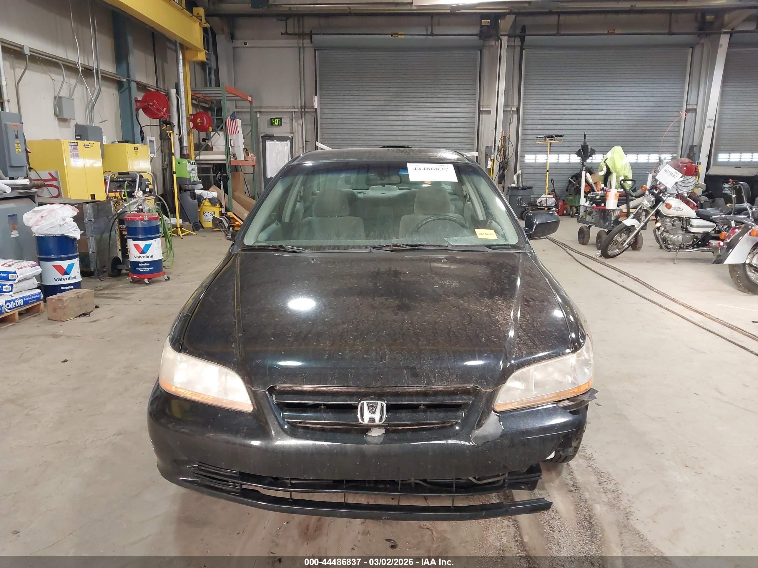 2002 Honda Accord 2.3 Lx Black vin: 1HGCG56452A003152