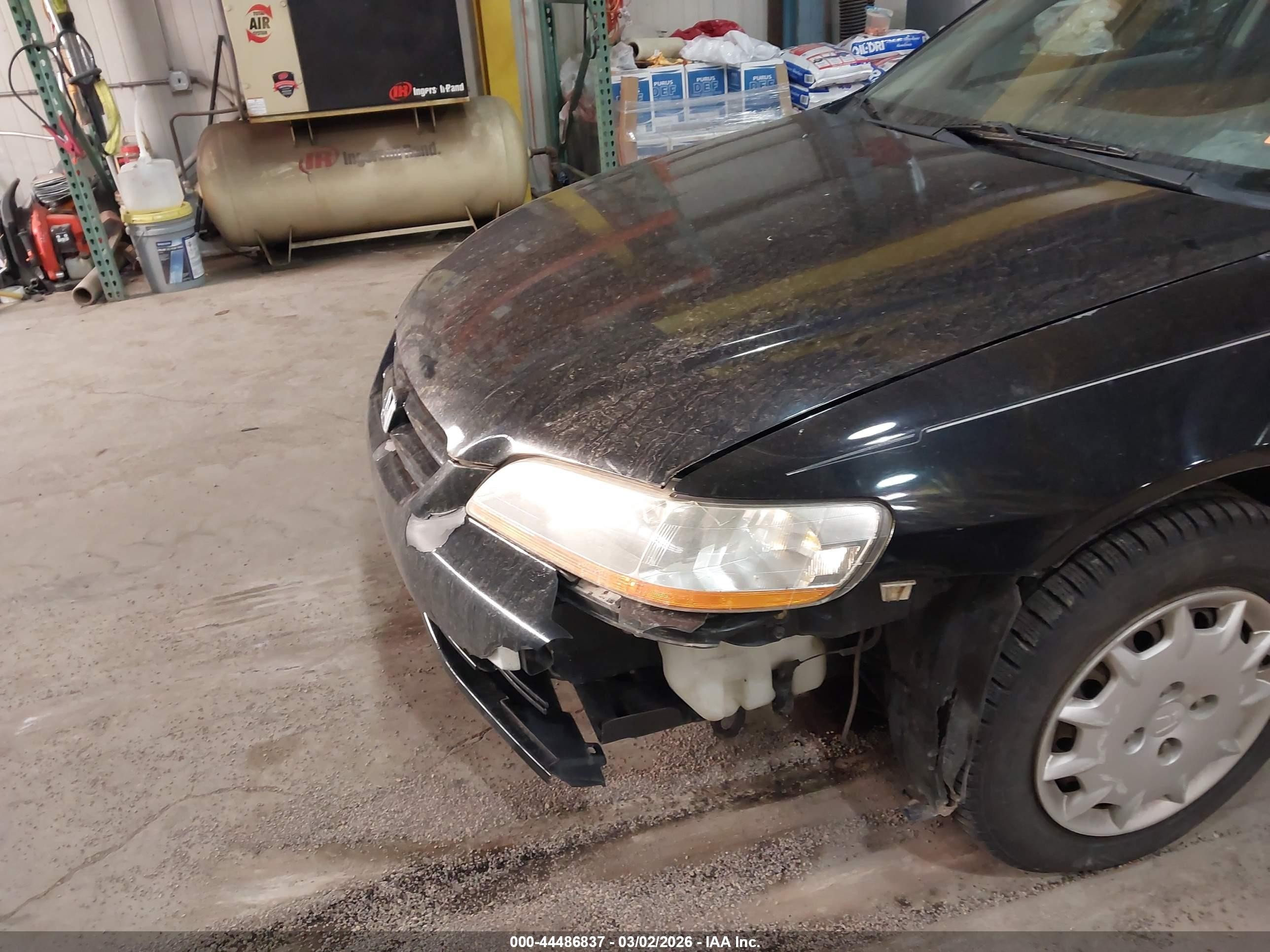 2002 Honda Accord 2.3 Lx Black vin: 1HGCG56452A003152