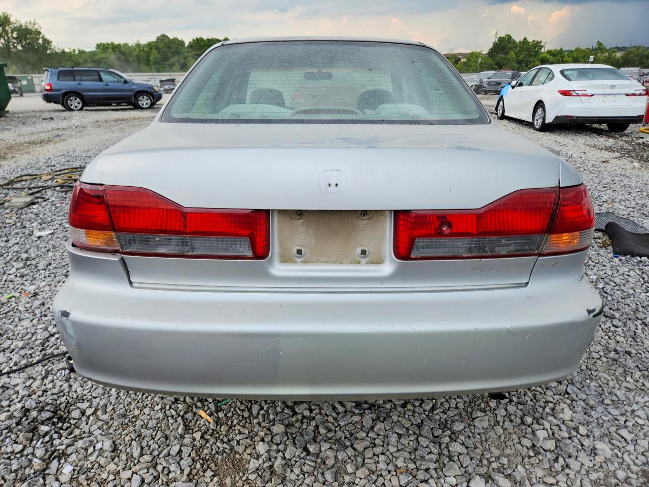 2002 Honda Accord Lx Silver vin: 1HGCG56452A046163