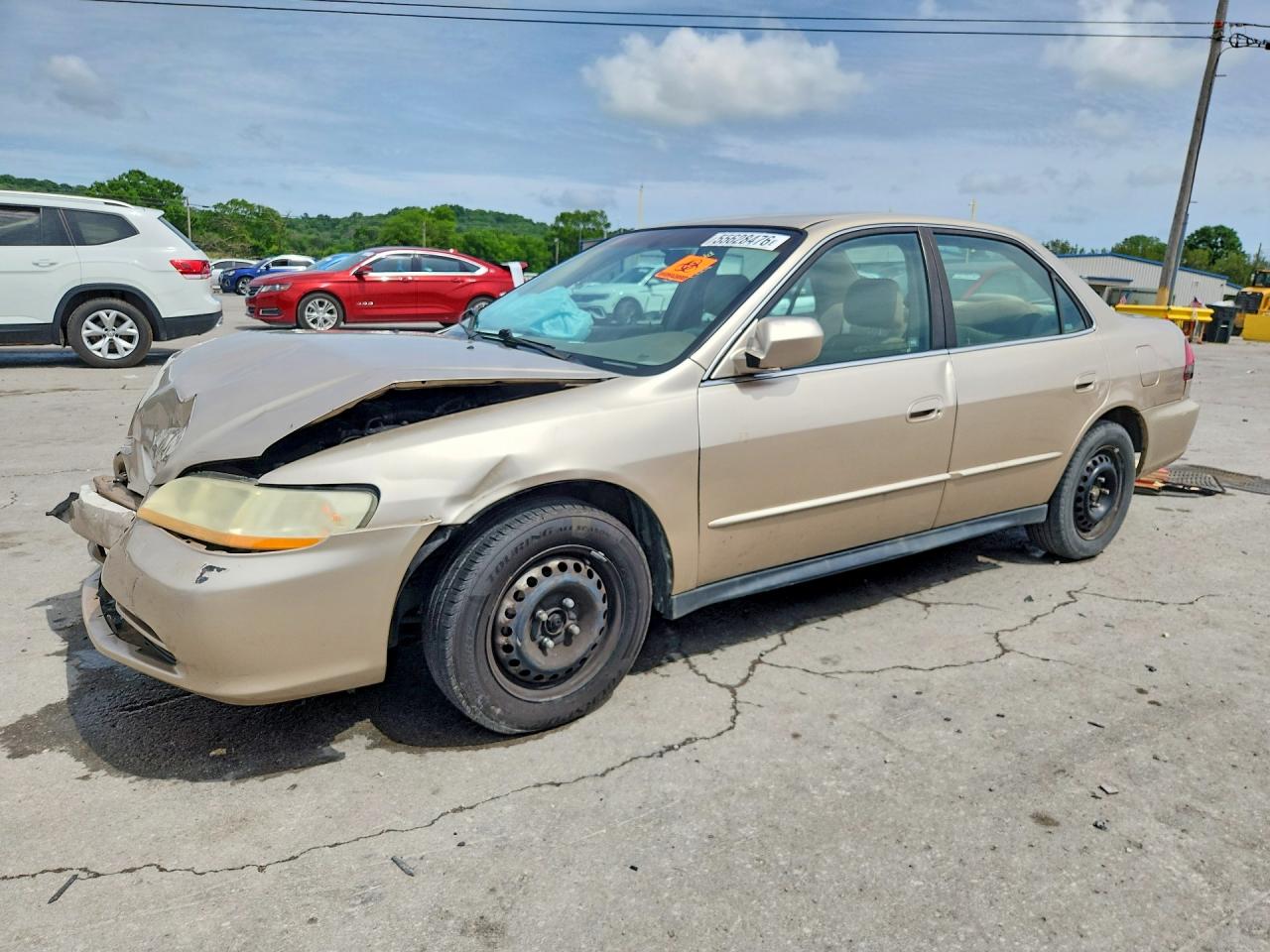 2002 Honda Accord Lx Gold vin: 1HGCG56452A090129