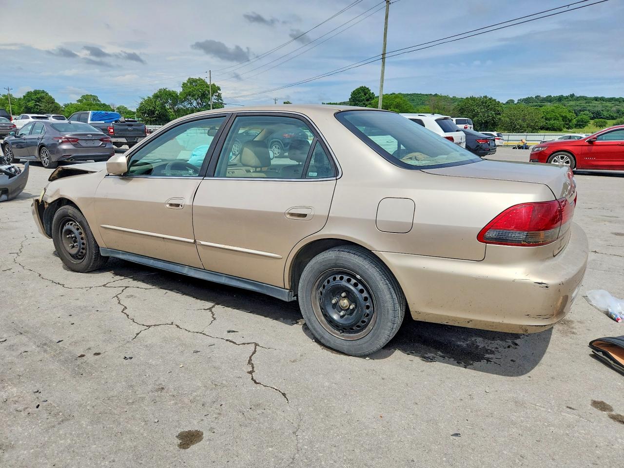 2002 Honda Accord Lx Gold vin: 1HGCG56452A090129