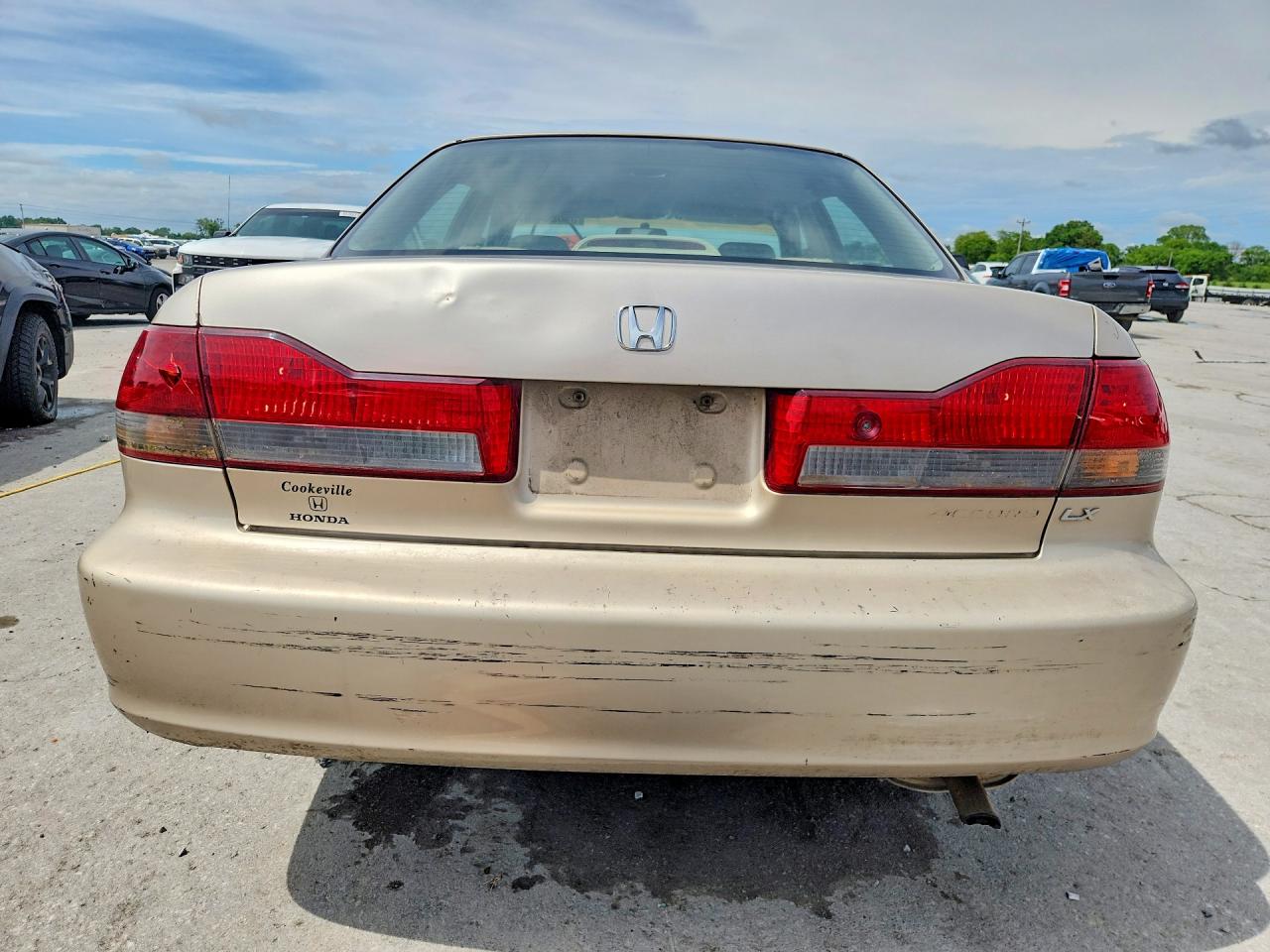 2002 Honda Accord Lx Gold vin: 1HGCG56452A090129