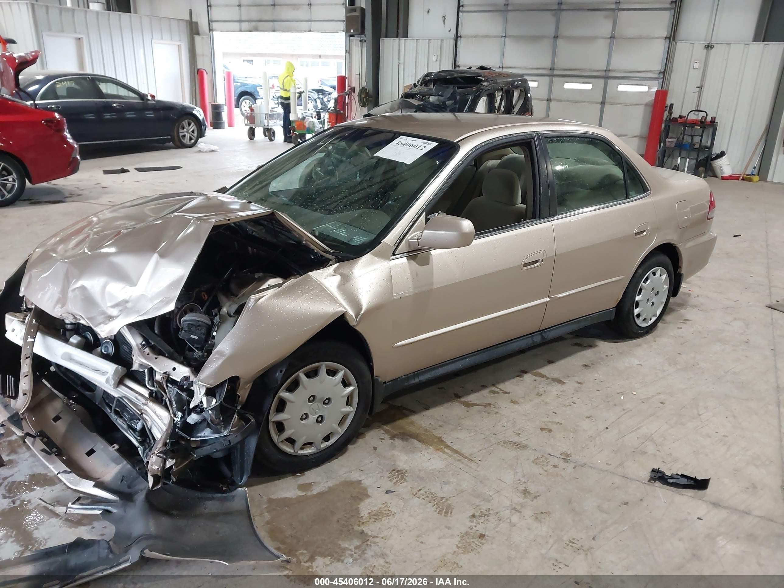 2001 Honda Accord 2.3 Lx Gold vin: 1HGCG56461A143581