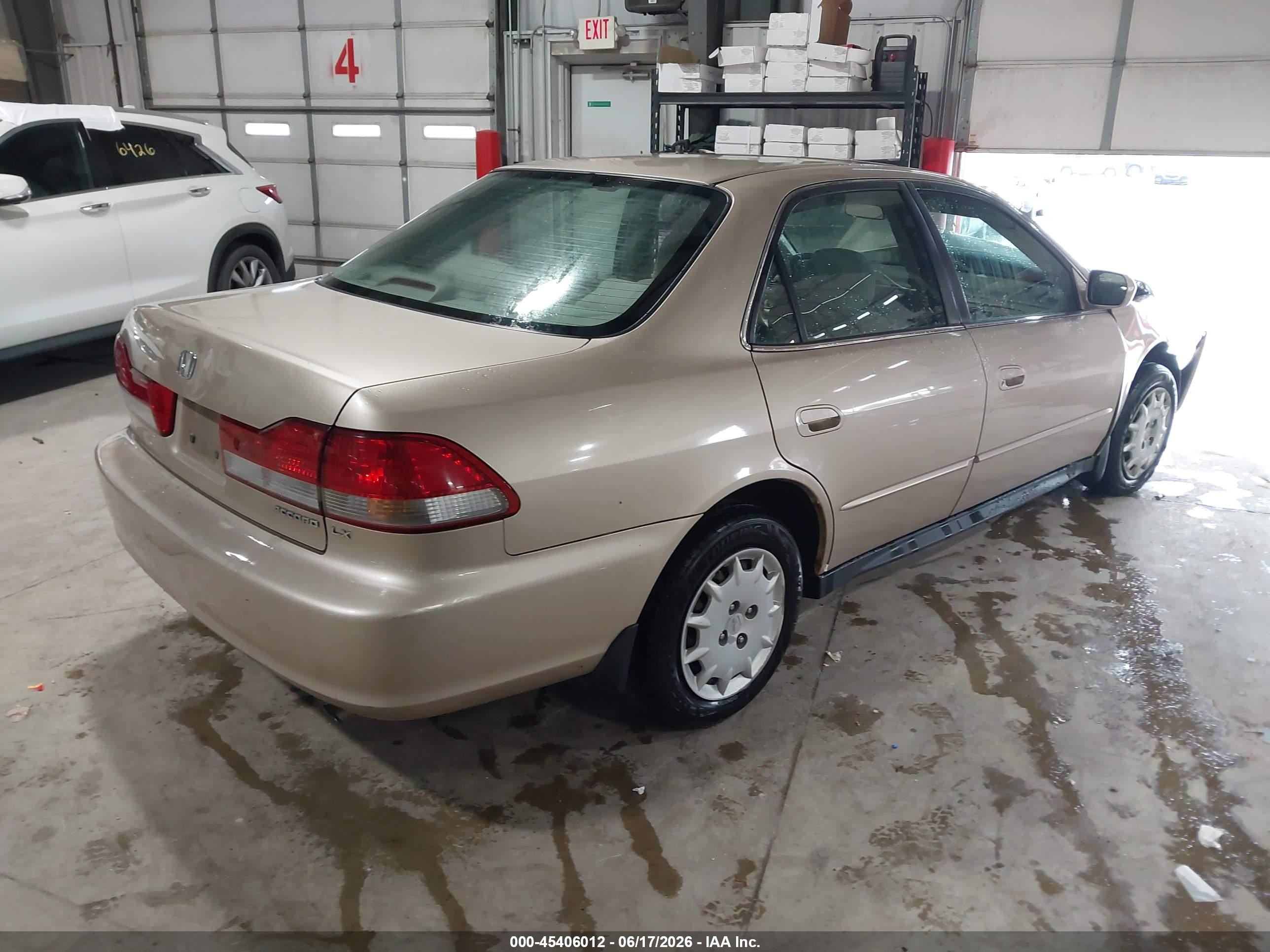 2001 Honda Accord 2.3 Lx Gold vin: 1HGCG56461A143581