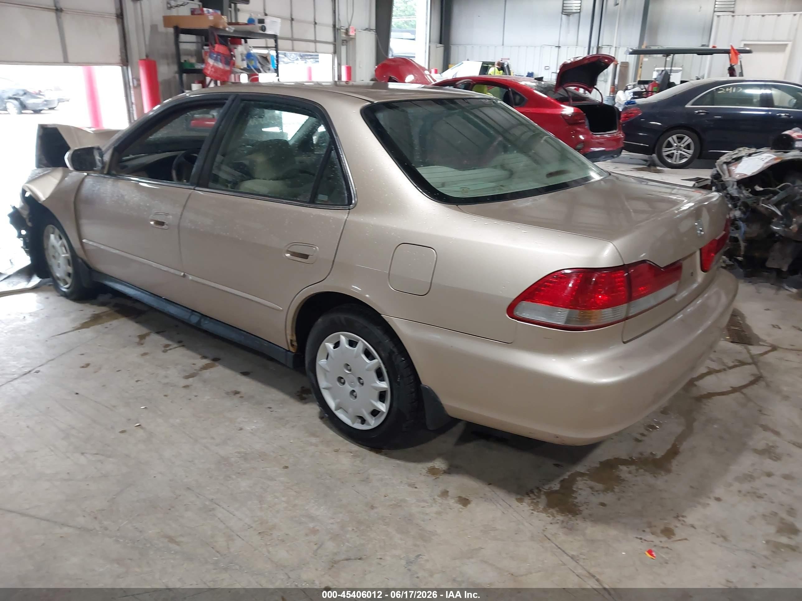 2001 Honda Accord 2.3 Lx Gold vin: 1HGCG56461A143581