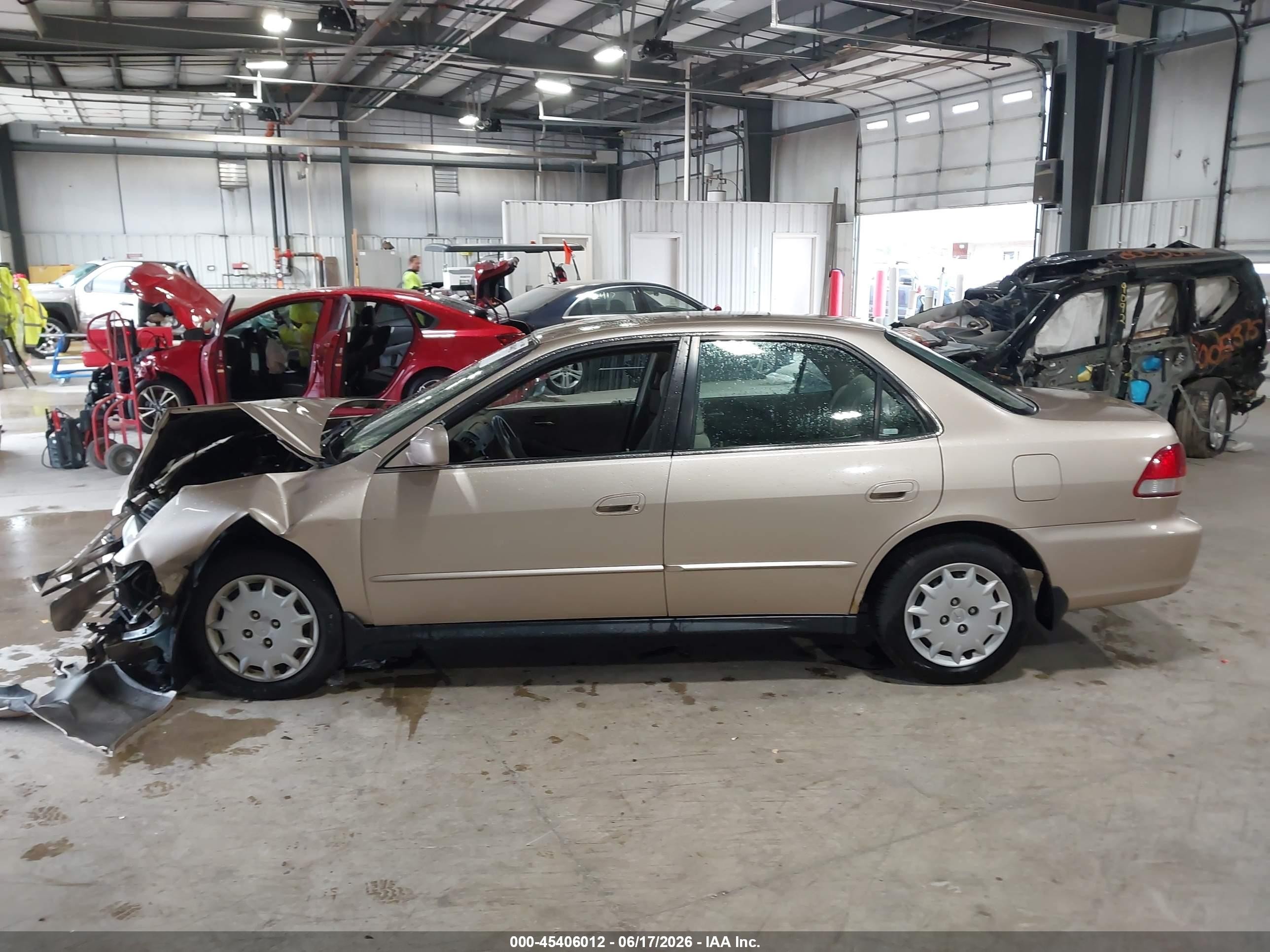 2001 Honda Accord 2.3 Lx Gold vin: 1HGCG56461A143581