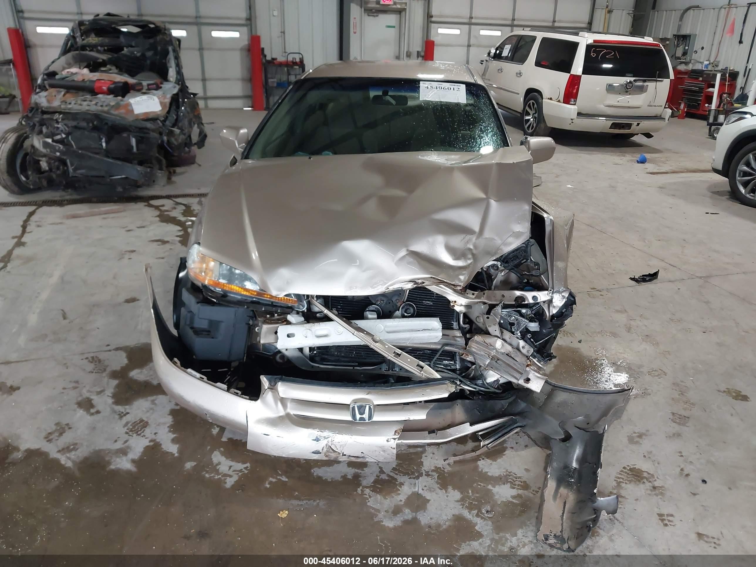 2001 Honda Accord 2.3 Lx Gold vin: 1HGCG56461A143581