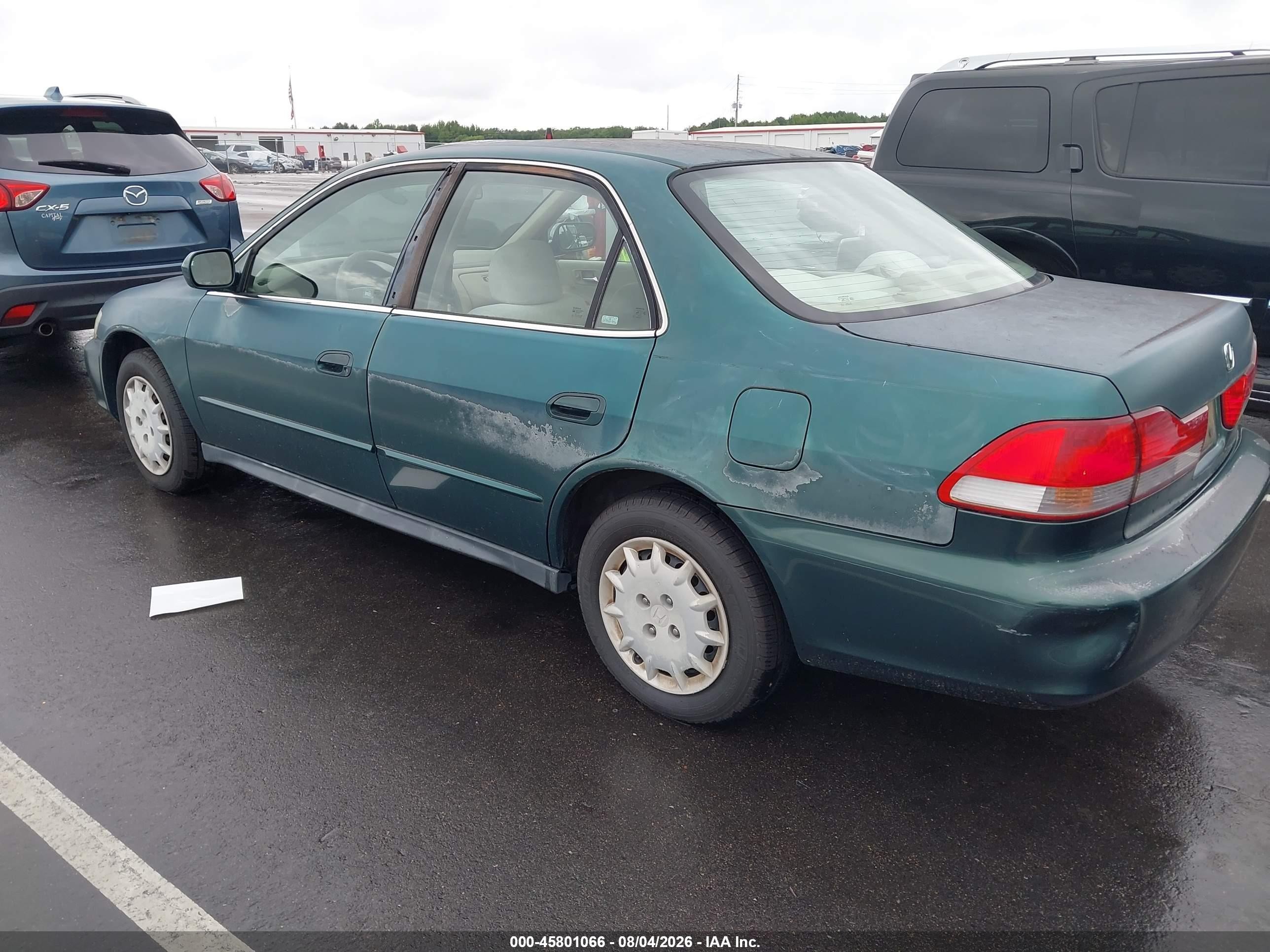 2002 Honda Accord 2.3 Lx Green vin: 1HGCG56462A054613
