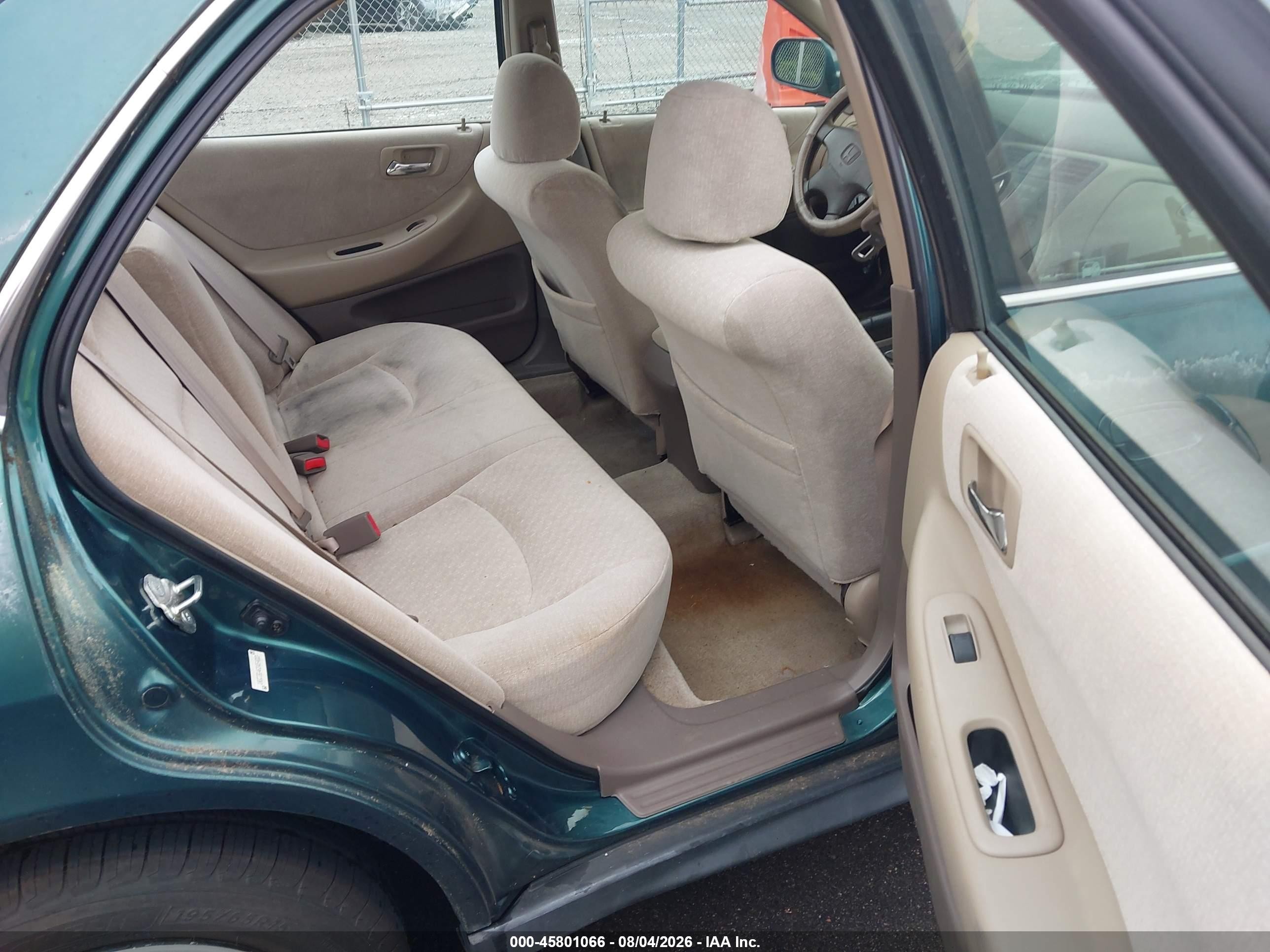 2002 Honda Accord 2.3 Lx Green vin: 1HGCG56462A054613