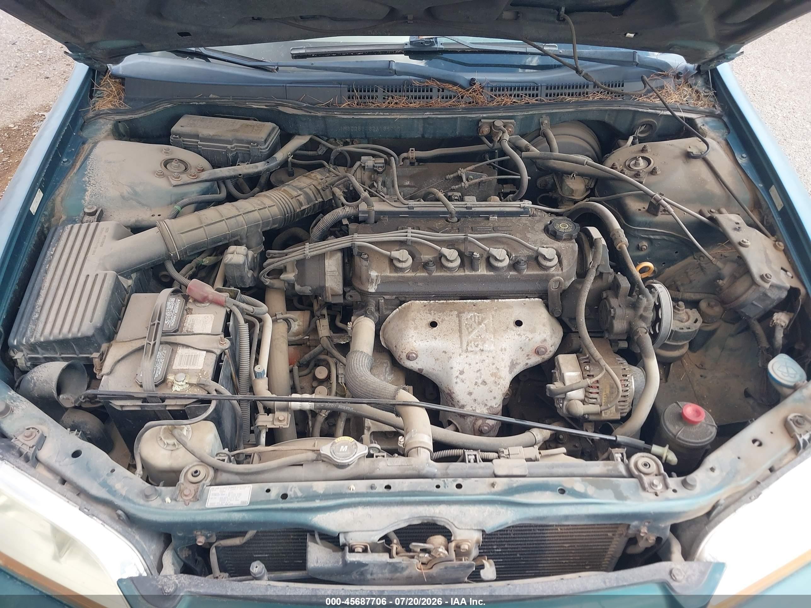 2002 Honda Accord 2.3 Lx Green vin: 1HGCG56462A169017
